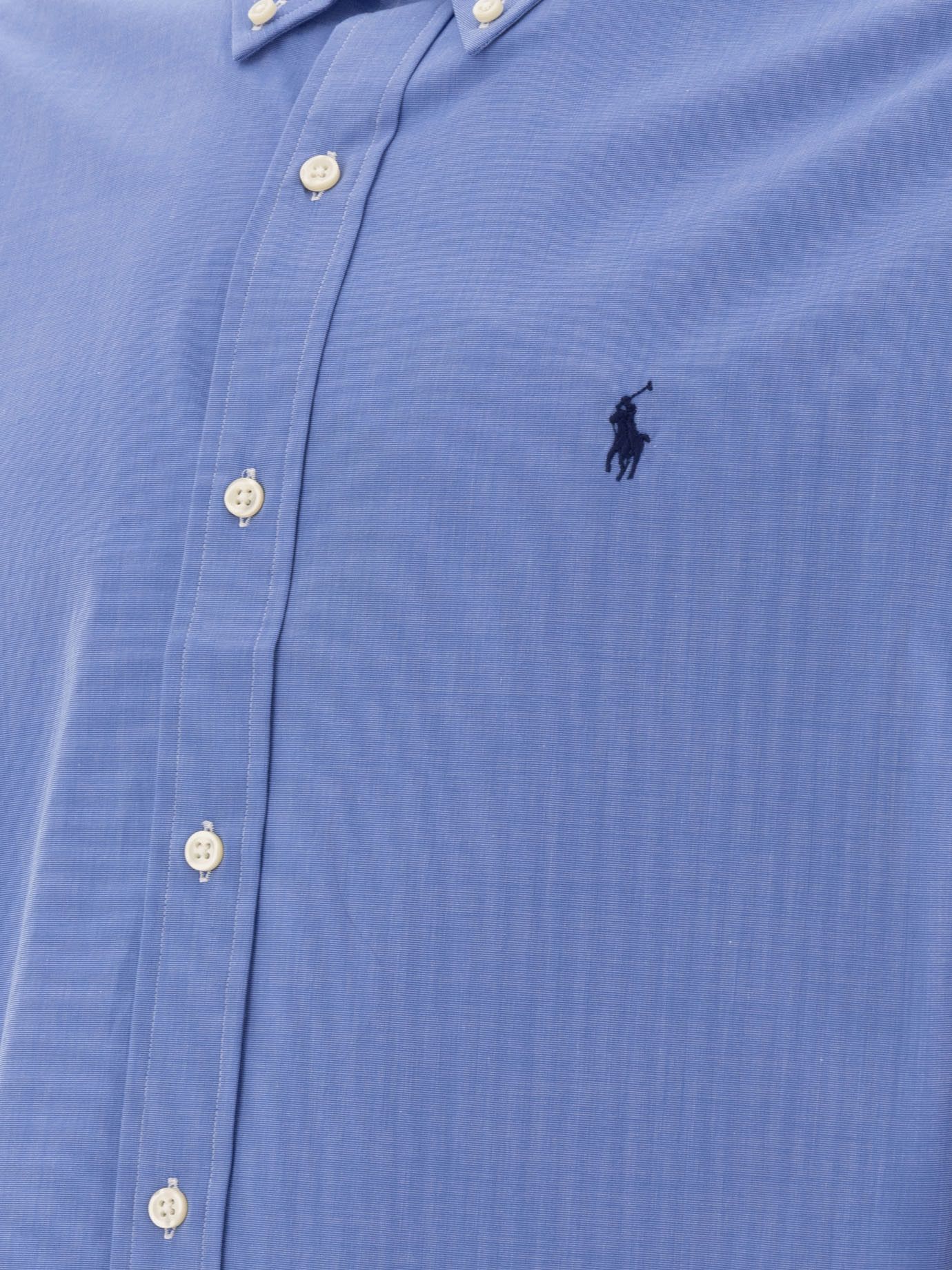 Polo Ralph Lauren Custom-Fit Stretch Poplin Shirt Size US XL / EU 56 / 4 - 4 Thumbnail