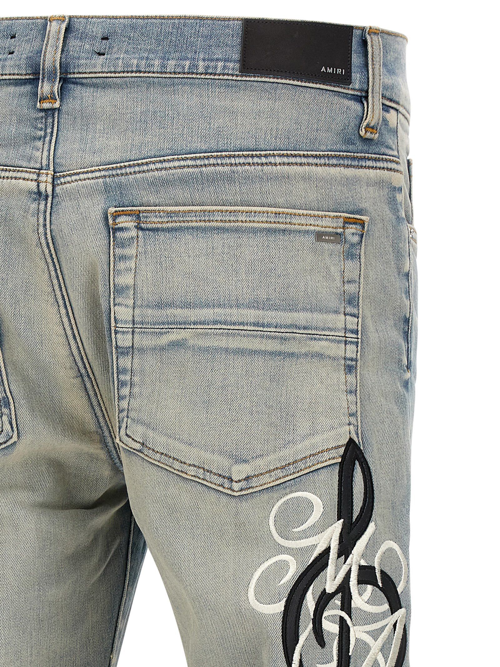 Amiri 'Music Note' Jeans Size US 30 / EU 46 - 4 Thumbnail