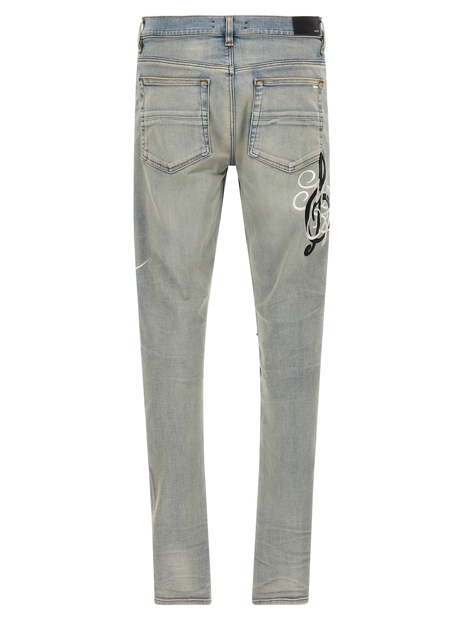 Amiri 'Music Note' Jeans Size US 33 - 2 Thumbnail