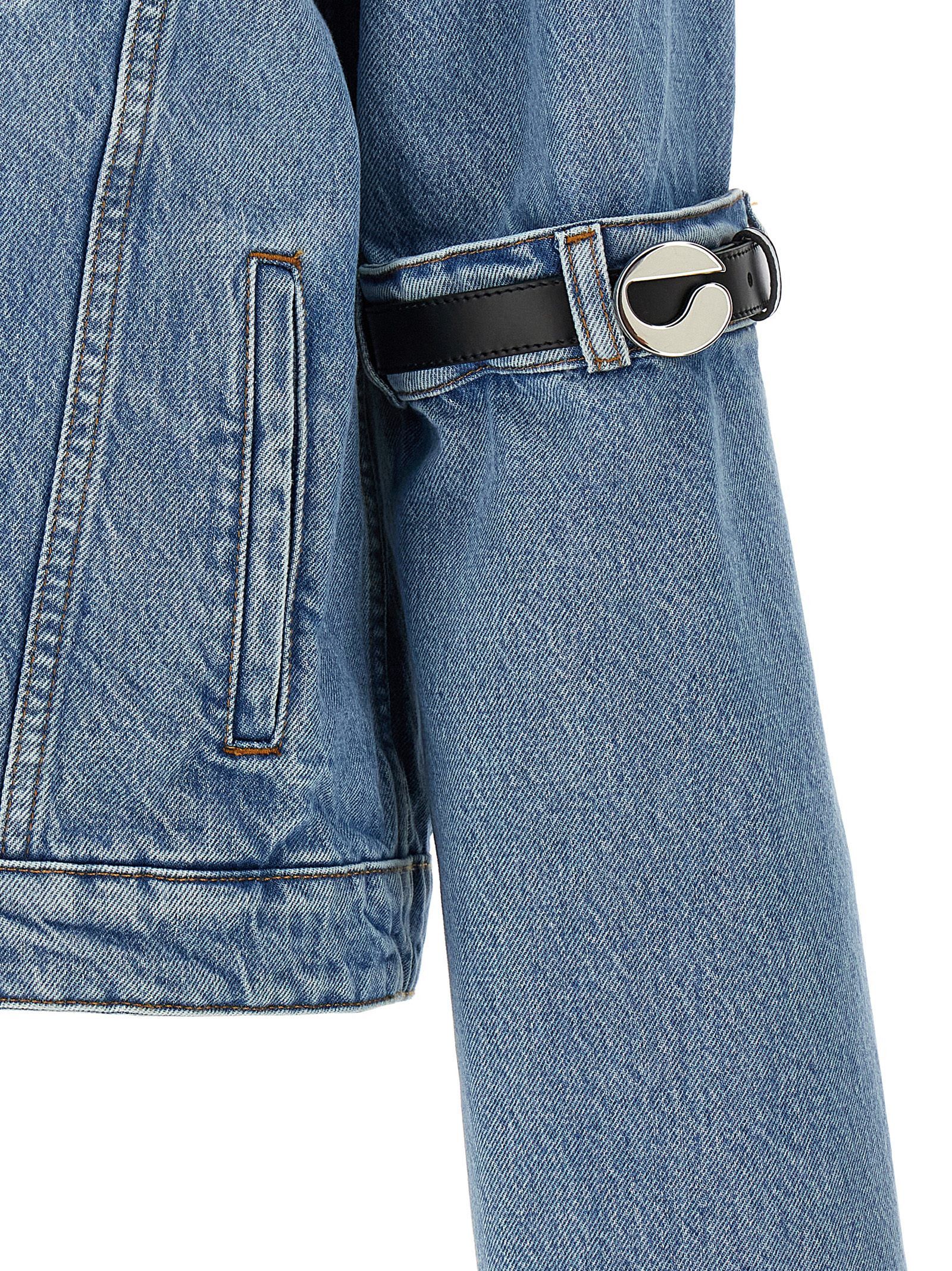 Coperni 'Hybrid Denim Short' Jacket Size M / US 6-8 / IT 42-44 - 4 Thumbnail
