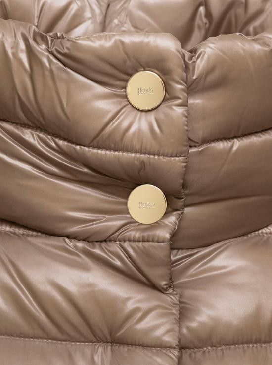 Herno HERNO Women Bubble Jackets PI0505DIC12017Z2600 Beige Size M / US 6-8 / IT 42-44 - 3 Thumbnail