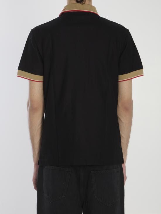 Burberry BURBERRY Men Polo Shirts 8110934 BLACK Size US L / EU 52-54 / 3 - 4 Thumbnail