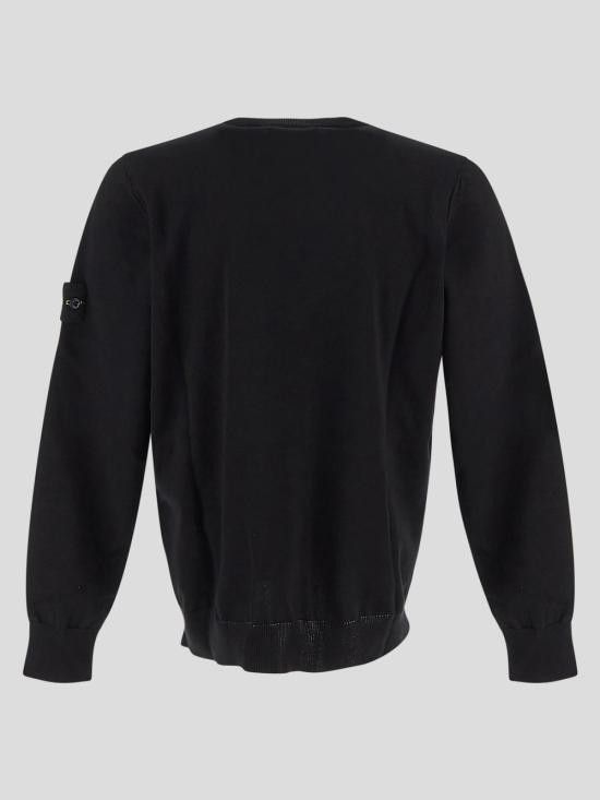 Stone Island STONE ISLAND Men Sweater 5100053 S00B2V0029 Black Size US XL / EU 56 / 4 - 2 Thumbnail