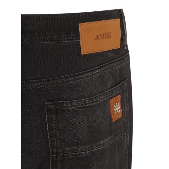 Amiri AMIRI Men Denim Pants AMDNGH1089 VINBK BLACK Size US 31 - 4 Thumbnail