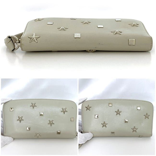 Jimmy Choo JIMMY CHOO Grey Leather Size ONE SIZE - 2 Thumbnail