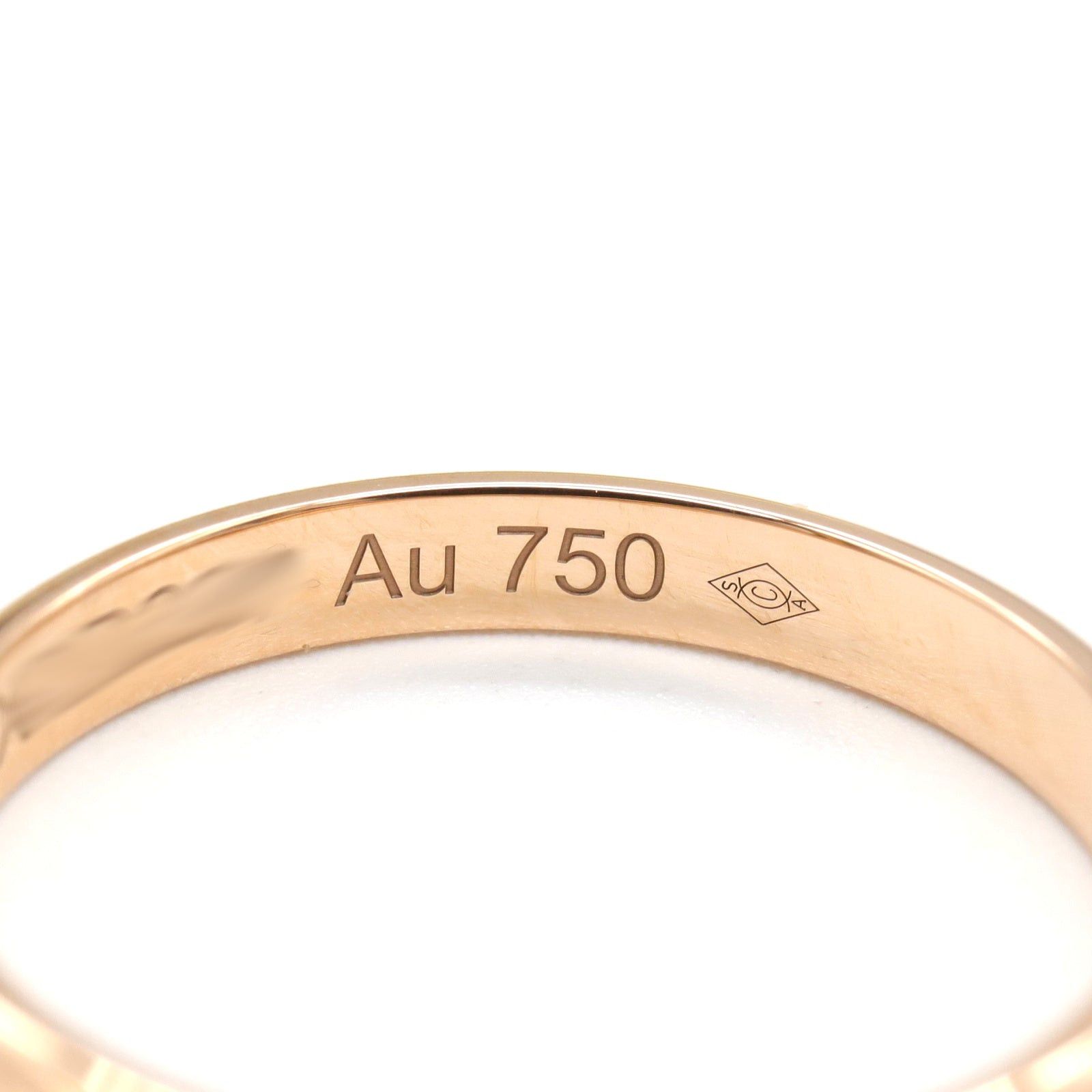 Cartier Cartier 1895 Wedding Rings 1Pd Ring K18Pg (Pink Gold) Diamond Clear Size ONE SIZE - 5 Thumbnail