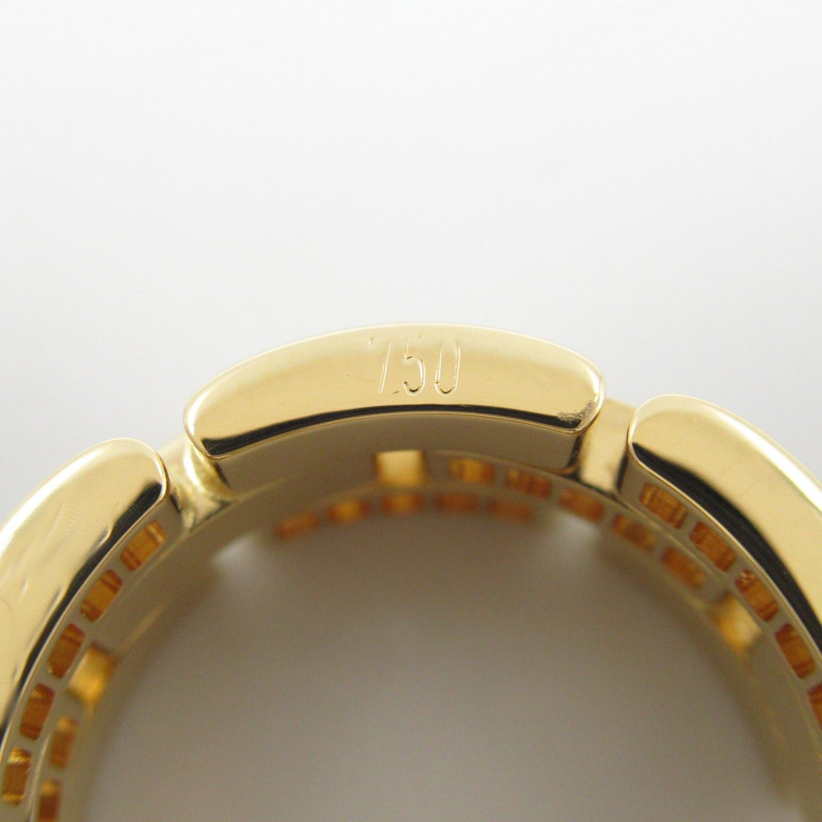 Cartier Cartier Mailon Panthère Half Diamond Ring K18 (Yellow Gold) Clear Size ONE SIZE - 6 Thumbnail