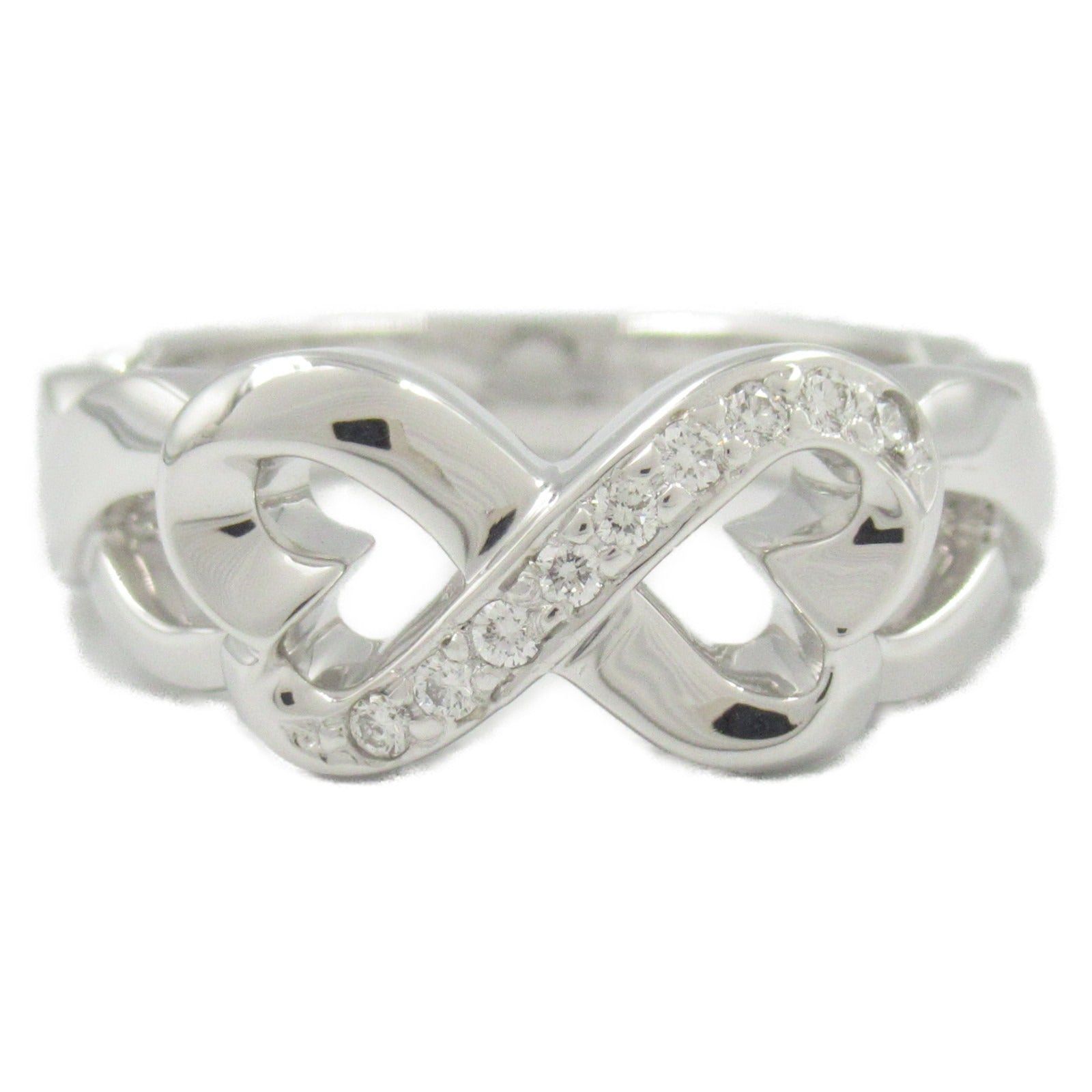 Tiffany & Co. Tiffany Co Diamond Ring K18Wg (White Gold) Clear Size ONE SIZE - 2 Thumbnail