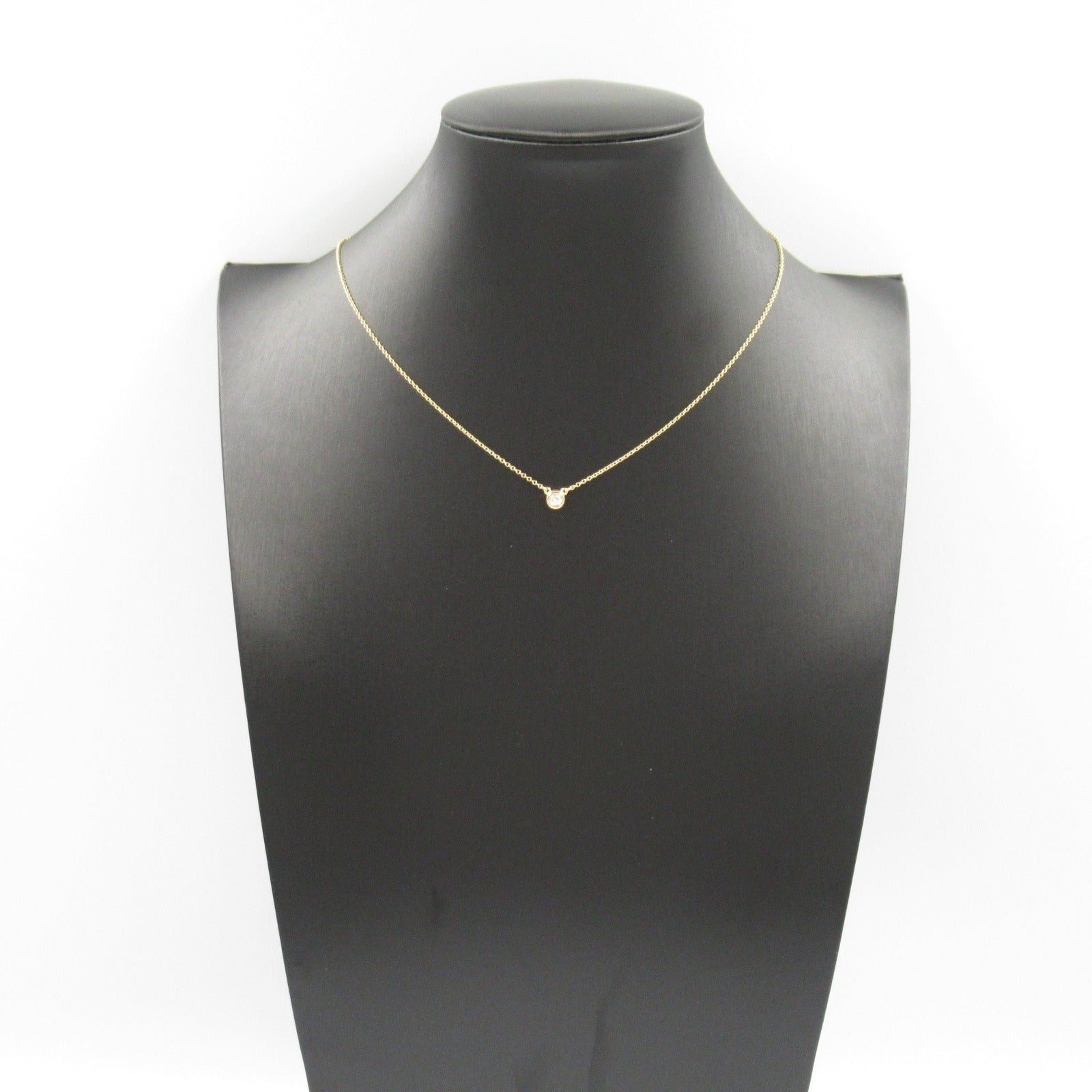 Tiffany & Co. Tiffany Co By-The-Yard Diamond Necklace K18Pg (Pink Gold) Clear Size ONE SIZE - 7 Thumbnail