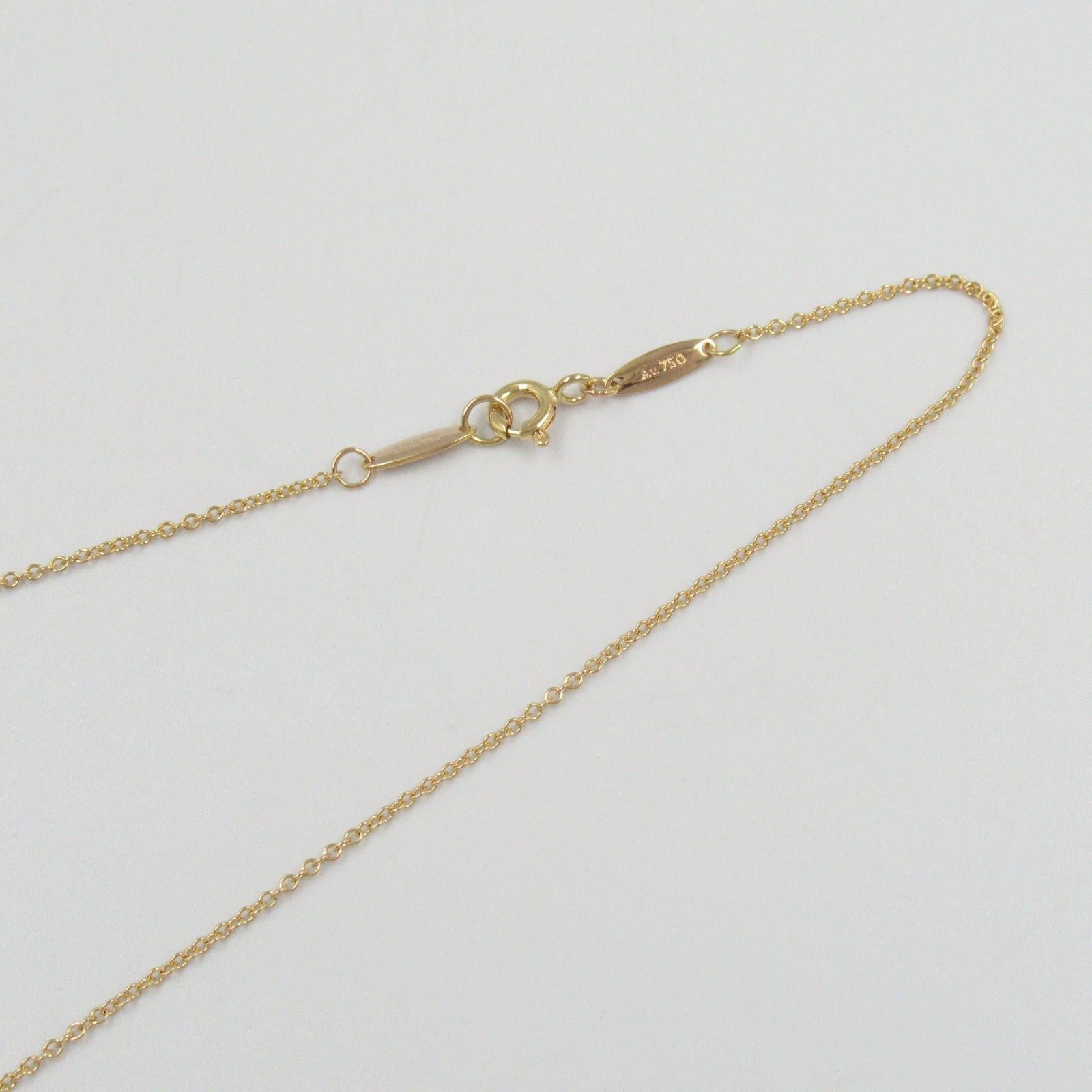 Tiffany & Co. Tiffany Co By-The-Yard Diamond Necklace K18Pg (Pink Gold) Clear Size ONE SIZE - 6 Thumbnail