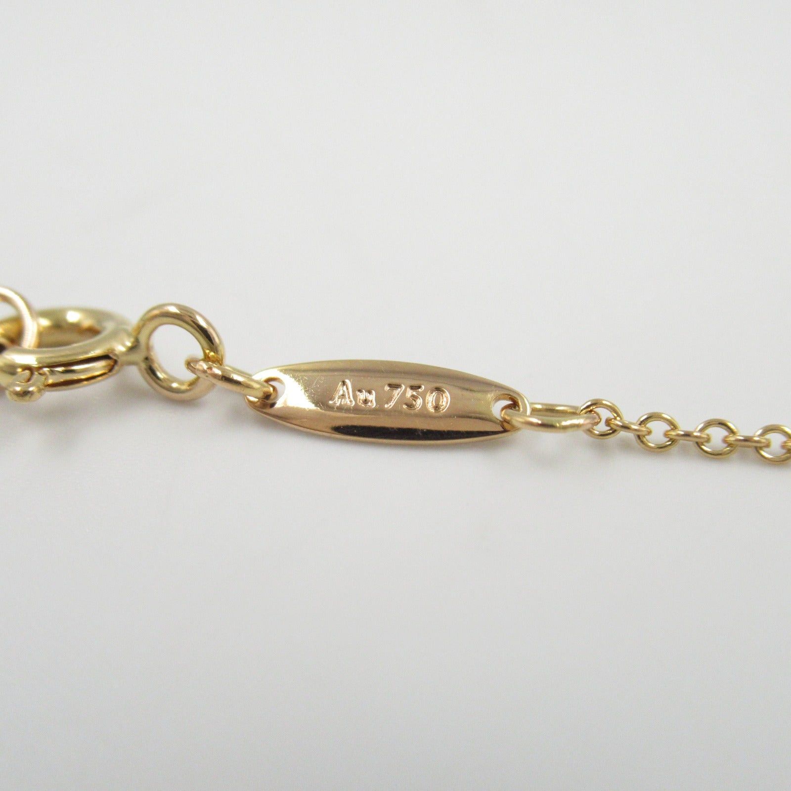 Tiffany & Co. Tiffany Co By-The-Yard Diamond Necklace K18Pg (Pink Gold) Clear Size ONE SIZE - 5 Thumbnail