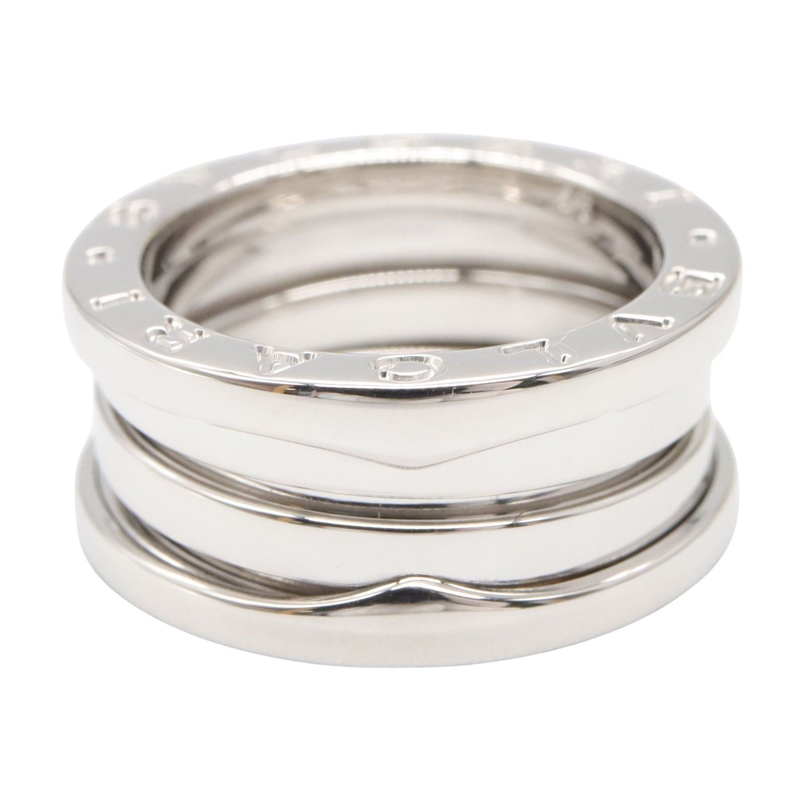 Bvlgari Bvlgari B Zero One Ring K18Wg (White Gold) Silver Size ONE SIZE - 2 Thumbnail