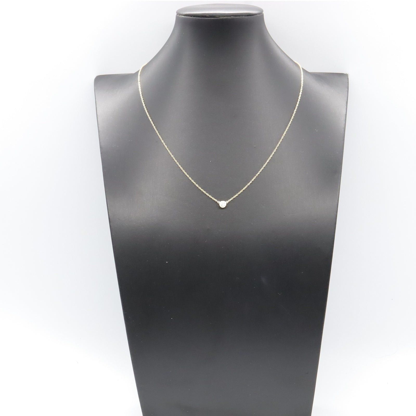 Tiffany & Co. Tiffany Co By-The-Yard Necklace K18 (Yellow Gold) Diamond Clear Size ONE SIZE - 7 Thumbnail