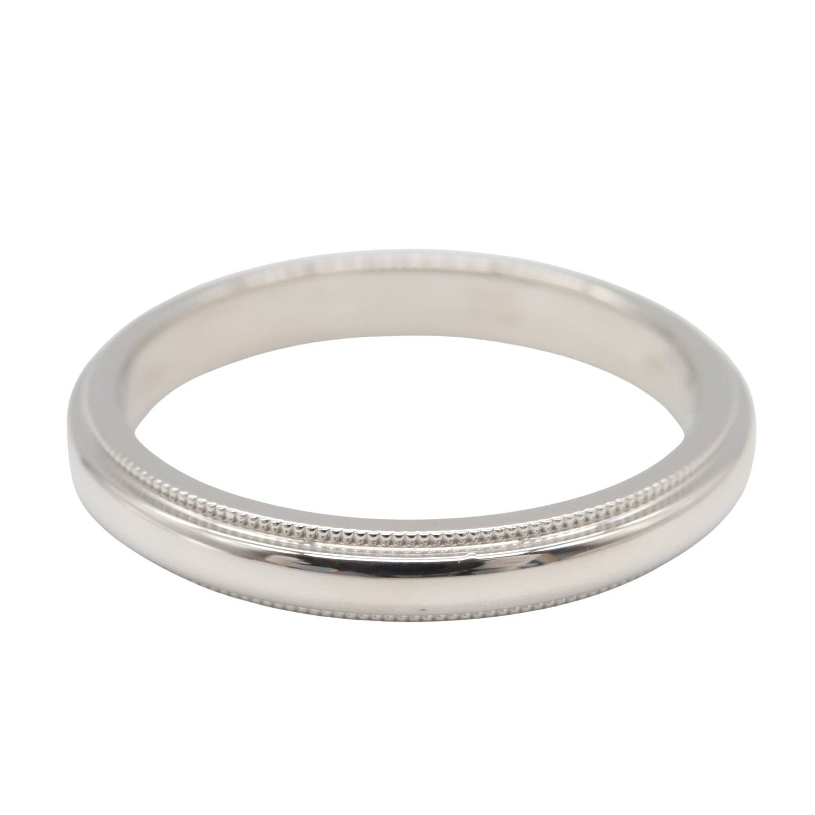 Tiffany & Co. Tiffany Co Milgrain Bundling Ring Pt950 Platinum Silver Size ONE SIZE - 3 Thumbnail