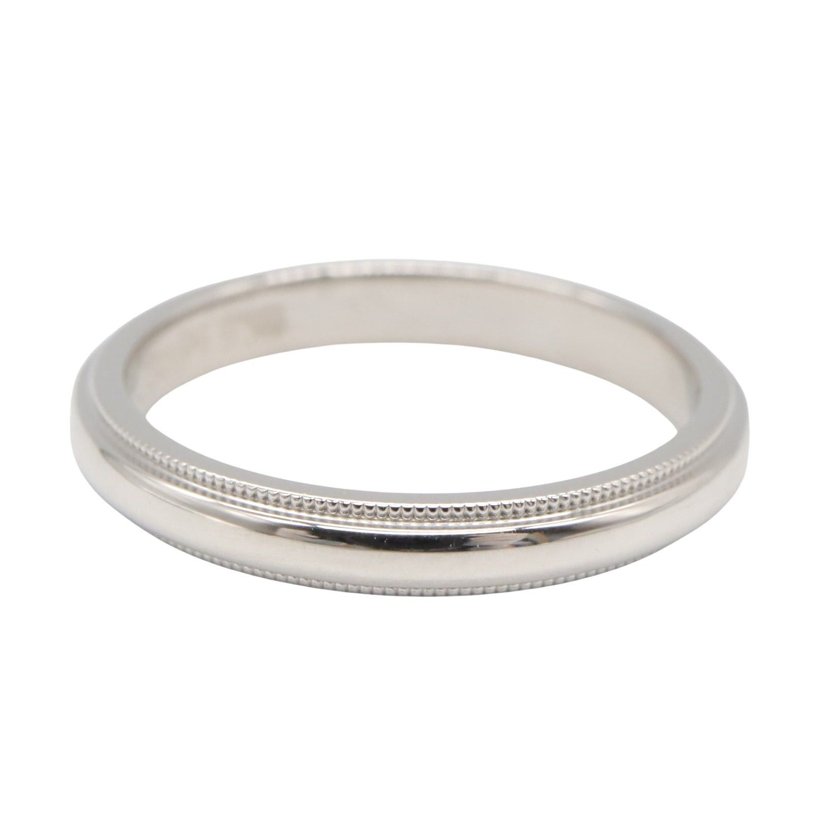 Tiffany & Co. Tiffany Co Milgrain Bundling Ring Pt950 Platinum Silver Size ONE SIZE - 2 Thumbnail