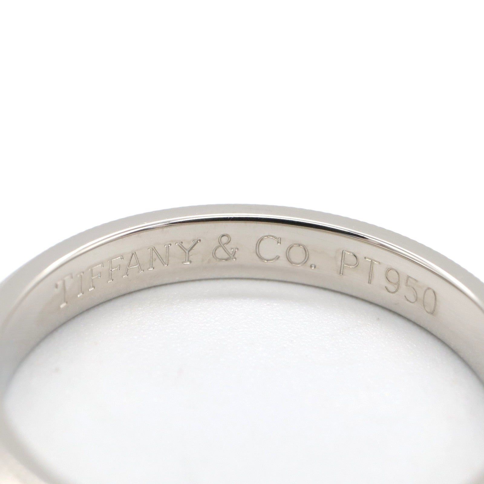 Tiffany & Co. Tiffany Co Milgrain Bundling Ring Pt950 Platinum Silver Size ONE SIZE - 4 Thumbnail