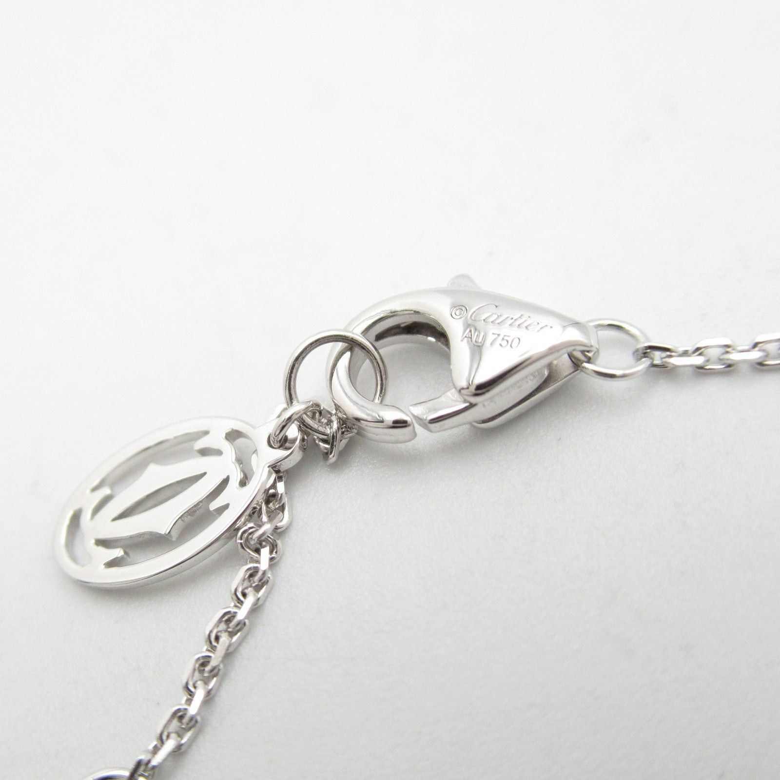 Cartier Cartier Amour Bracelet Xs K18Wg (White Gold) Diamond Clear Size ONE SIZE - 5 Thumbnail