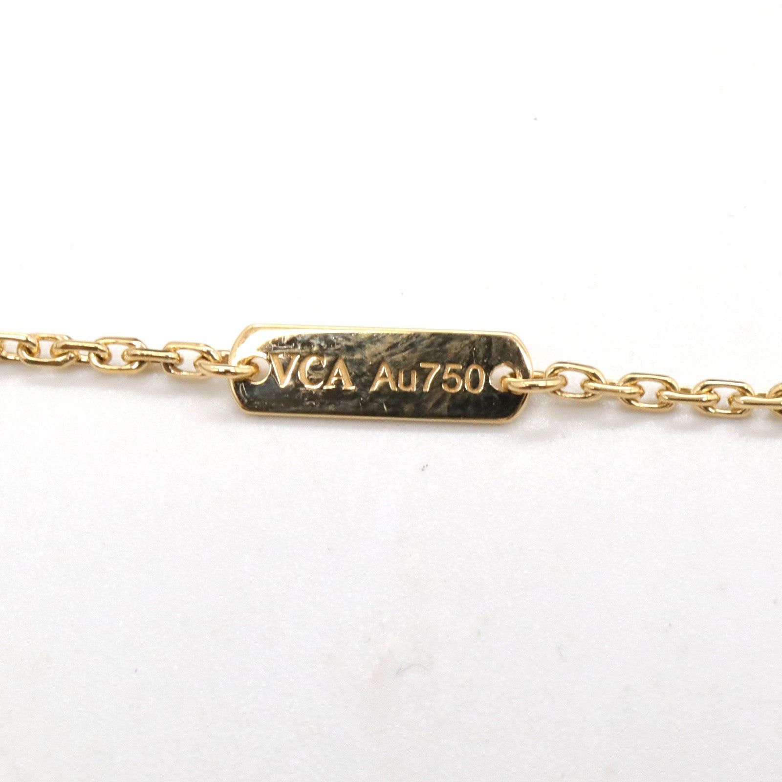 Van Cleef & Arpels Van Cleef Arpels Alhambra Necklace Onyx K18 (Yellow Gold) Black Size ONE SIZE - 5 Thumbnail