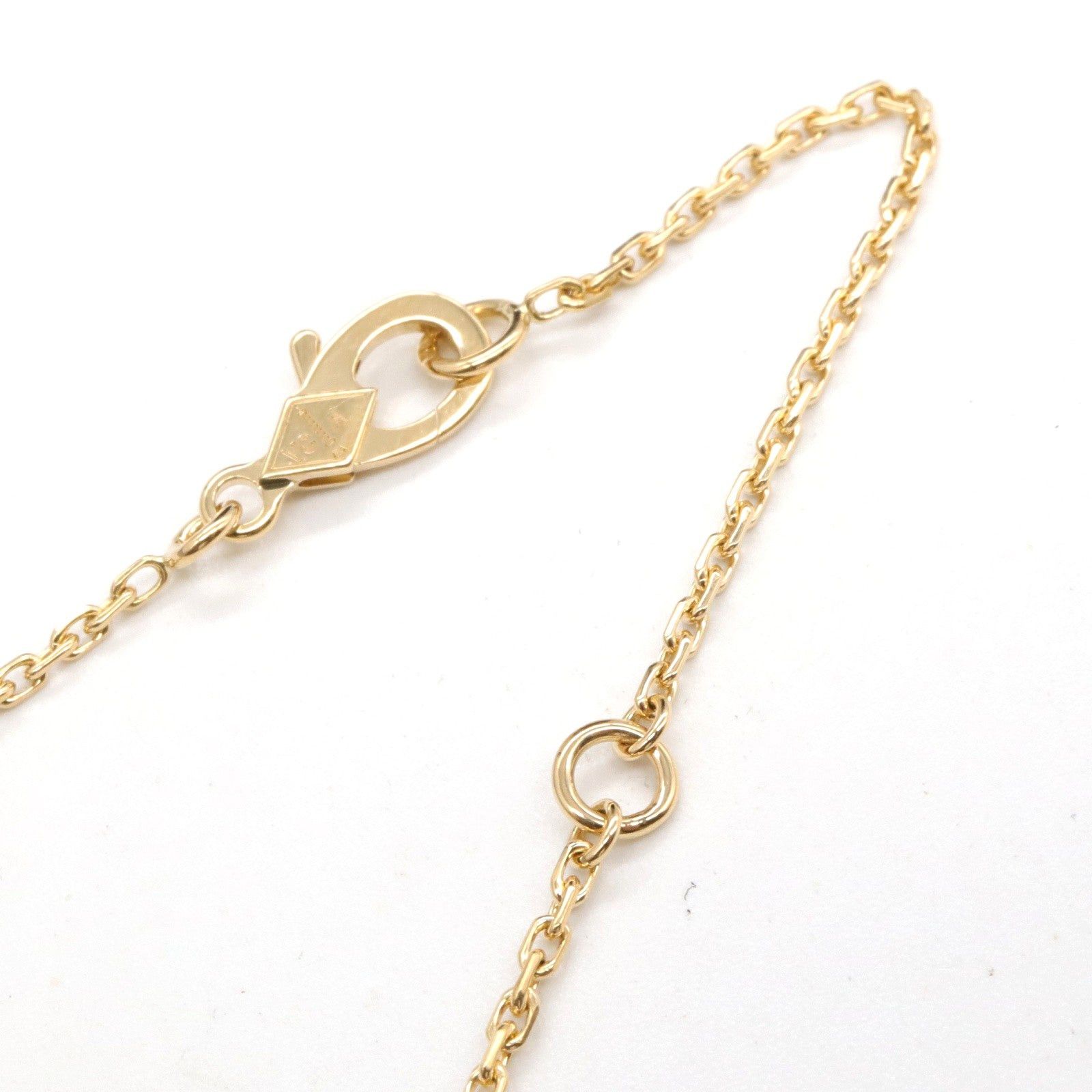 Van Cleef & Arpels Van Cleef Arpels Alhambra Necklace Onyx K18 (Yellow Gold) Black Size ONE SIZE - 4 Thumbnail
