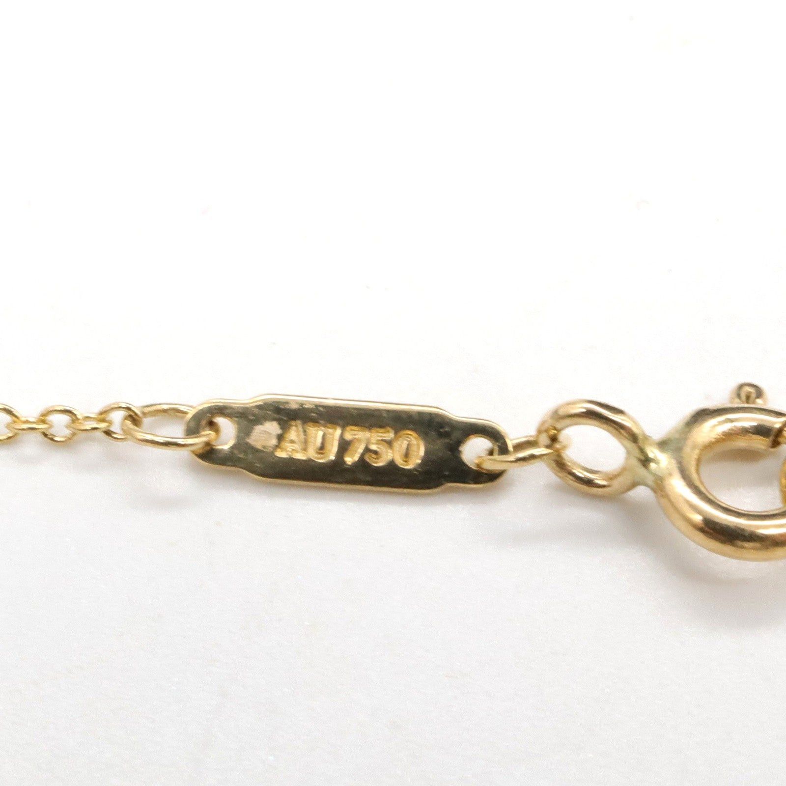 Tiffany & Co. Tiffany Co T-Smile Small Necklace K18 (Yellow Gold) Gold Size ONE SIZE - 5 Thumbnail