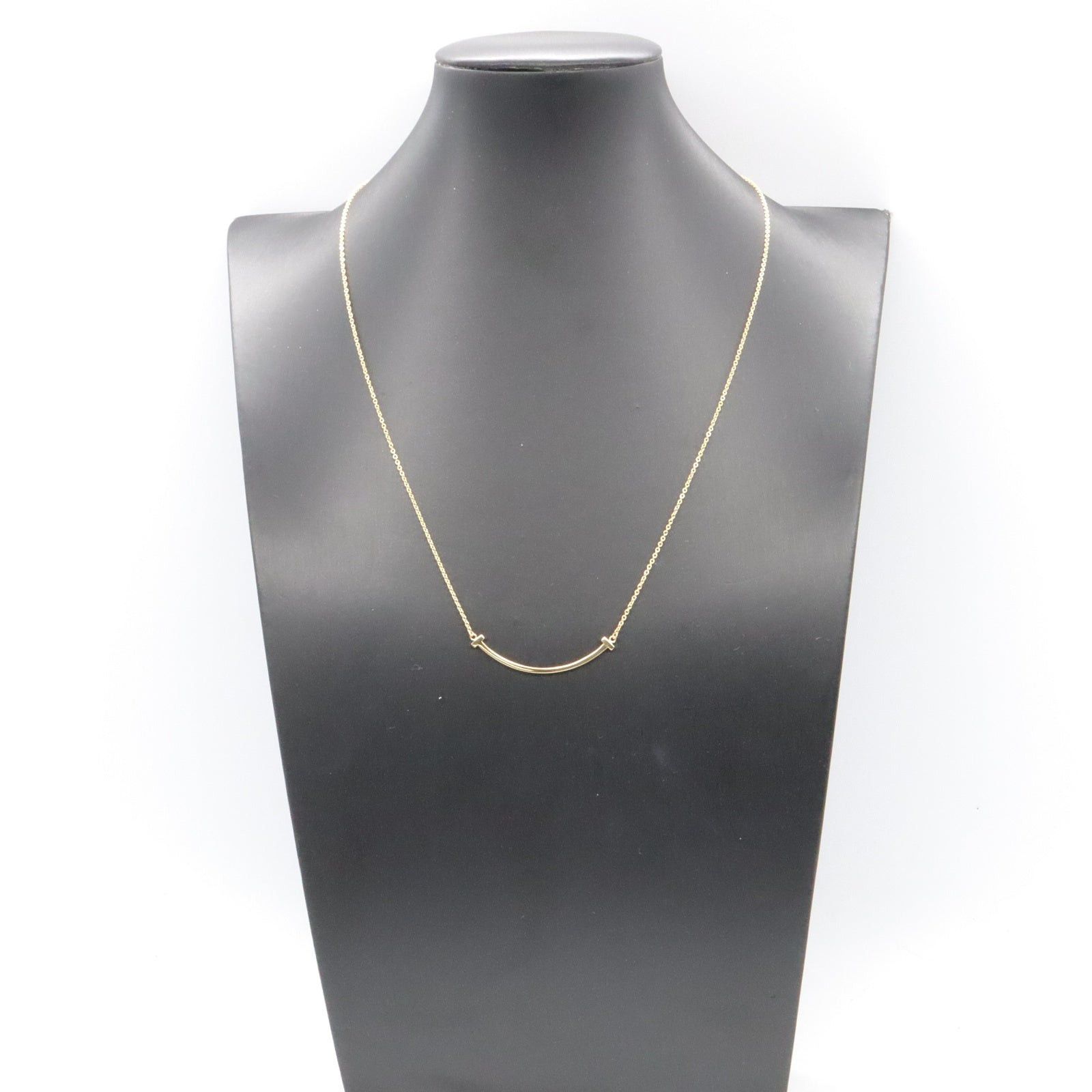 Tiffany & Co. Tiffany Co T-Smile Small Necklace K18 (Yellow Gold) Gold Size ONE SIZE - 6 Thumbnail