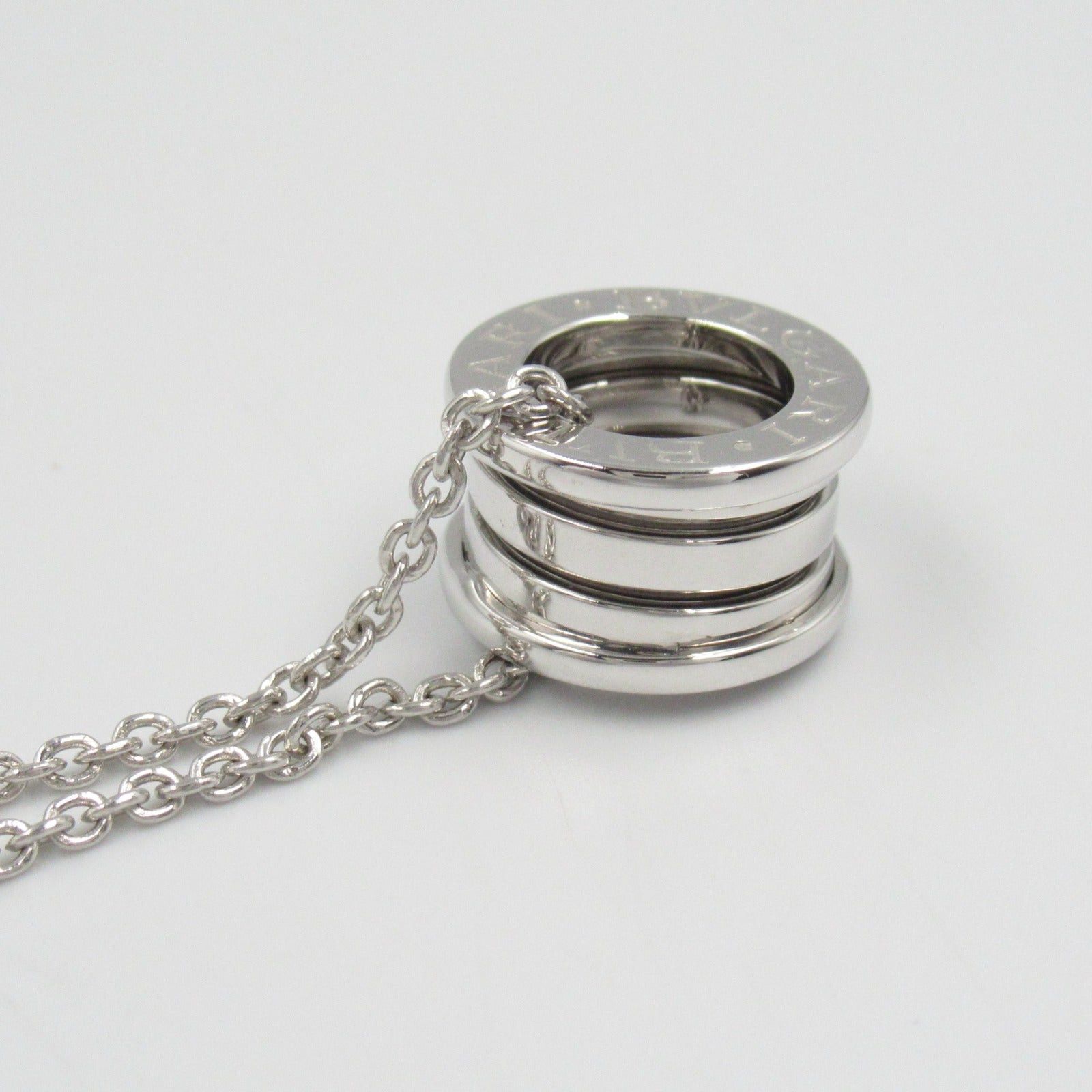 Bvlgari Bvlgari B Zero One Necklace K18Wg (White Gold) Silver Size ONE SIZE - 7 Thumbnail