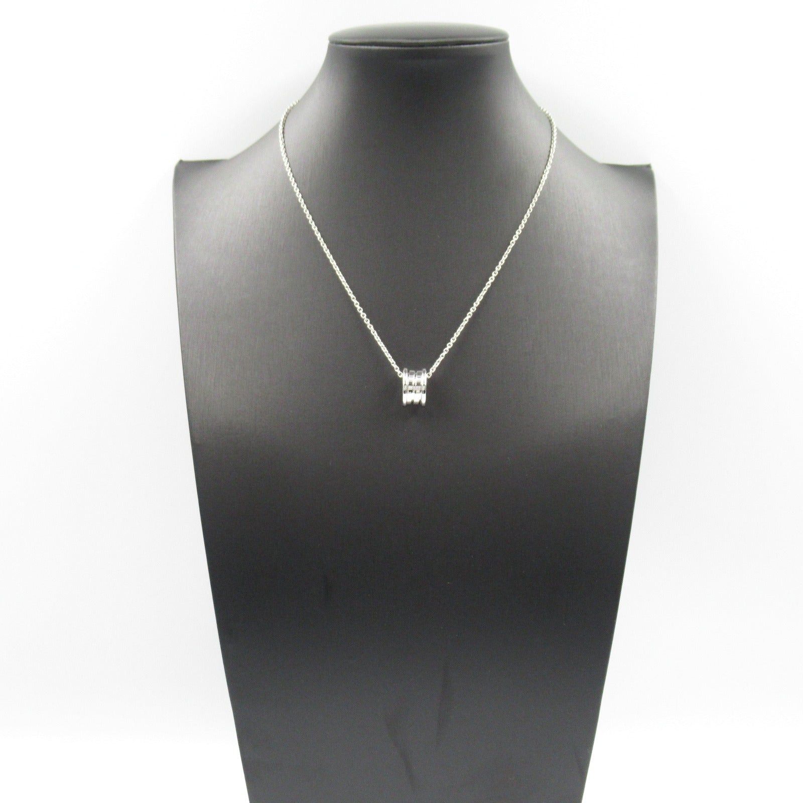 Bvlgari Bvlgari B Zero One Necklace K18Wg (White Gold) Silver Size ONE SIZE - 8 Thumbnail