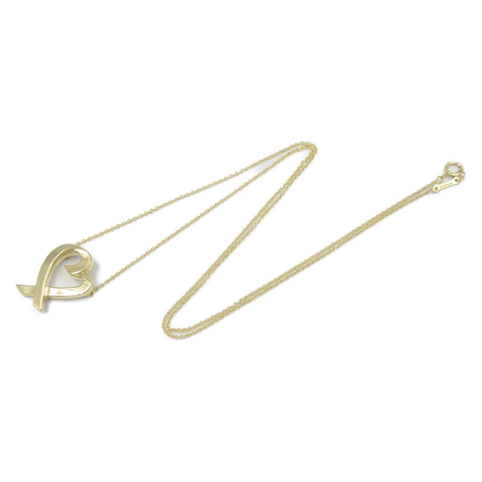 Tiffany & Co. Tiffany Co Loving Heart Medium Necklace K18 (Yellow Gold) Gold Size ONE SIZE - 3 Thumbnail