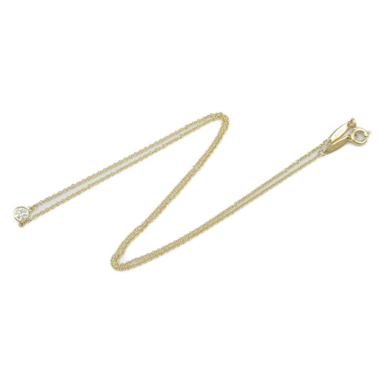 Tiffany & Co. Tiffany Co By-The-Yard Necklace K18 (Yellow Gold) Diamond Clear Size ONE SIZE - 3 Thumbnail