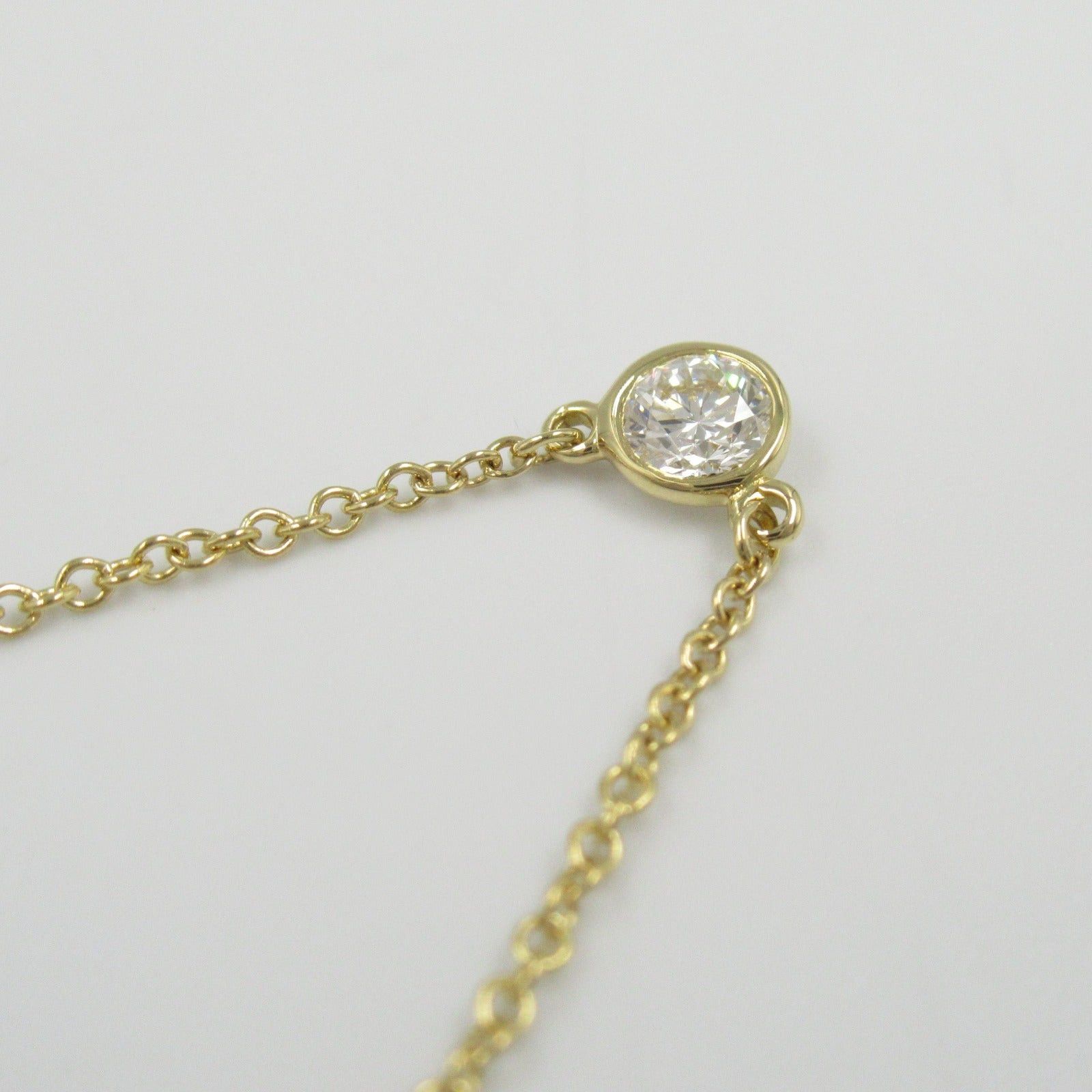 Tiffany & Co. Tiffany Co By-The-Yard Necklace K18 (Yellow Gold) Diamond Clear Size ONE SIZE - 7 Thumbnail