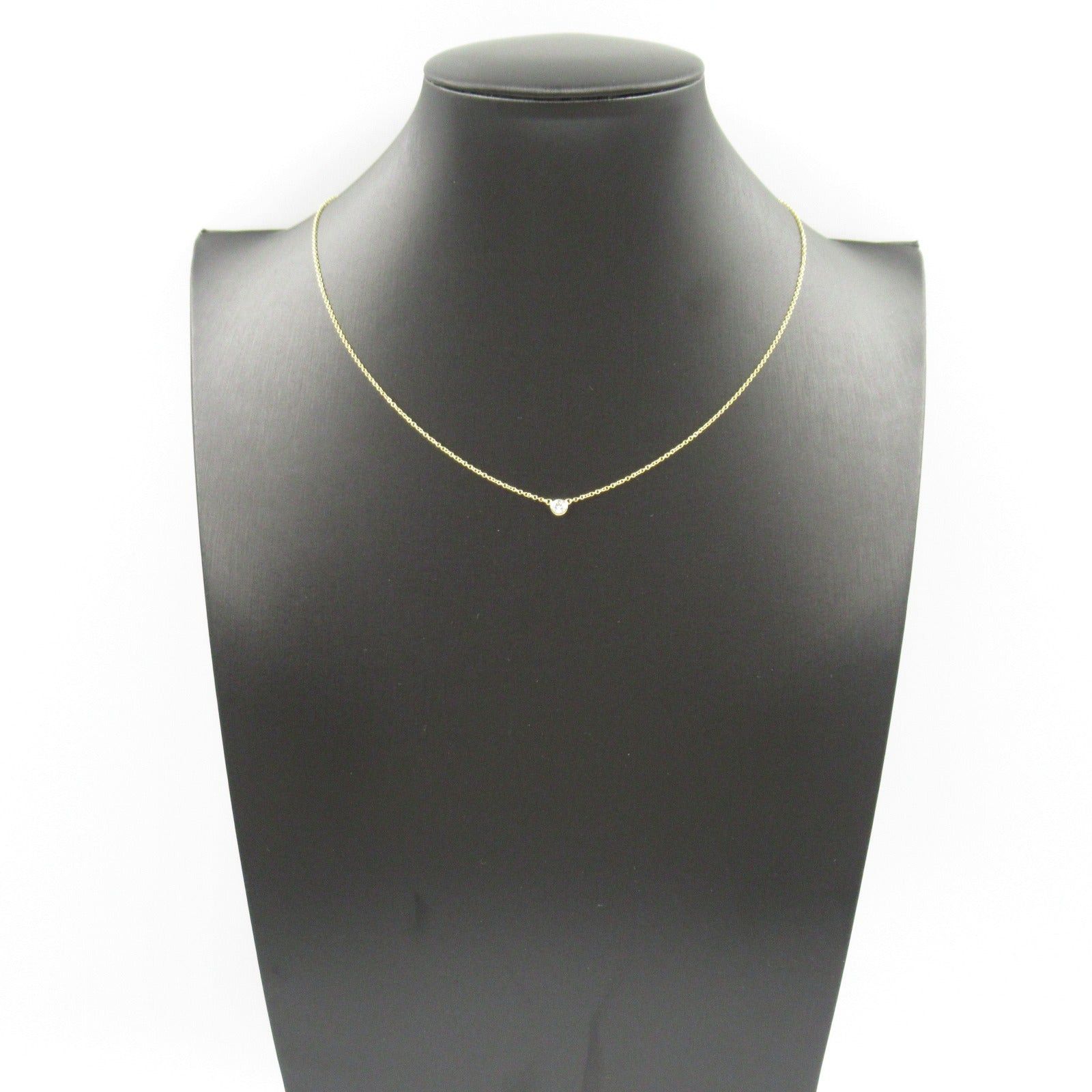 Tiffany & Co. Tiffany Co By-The-Yard Necklace K18 (Yellow Gold) Diamond Clear Size ONE SIZE - 8 Thumbnail