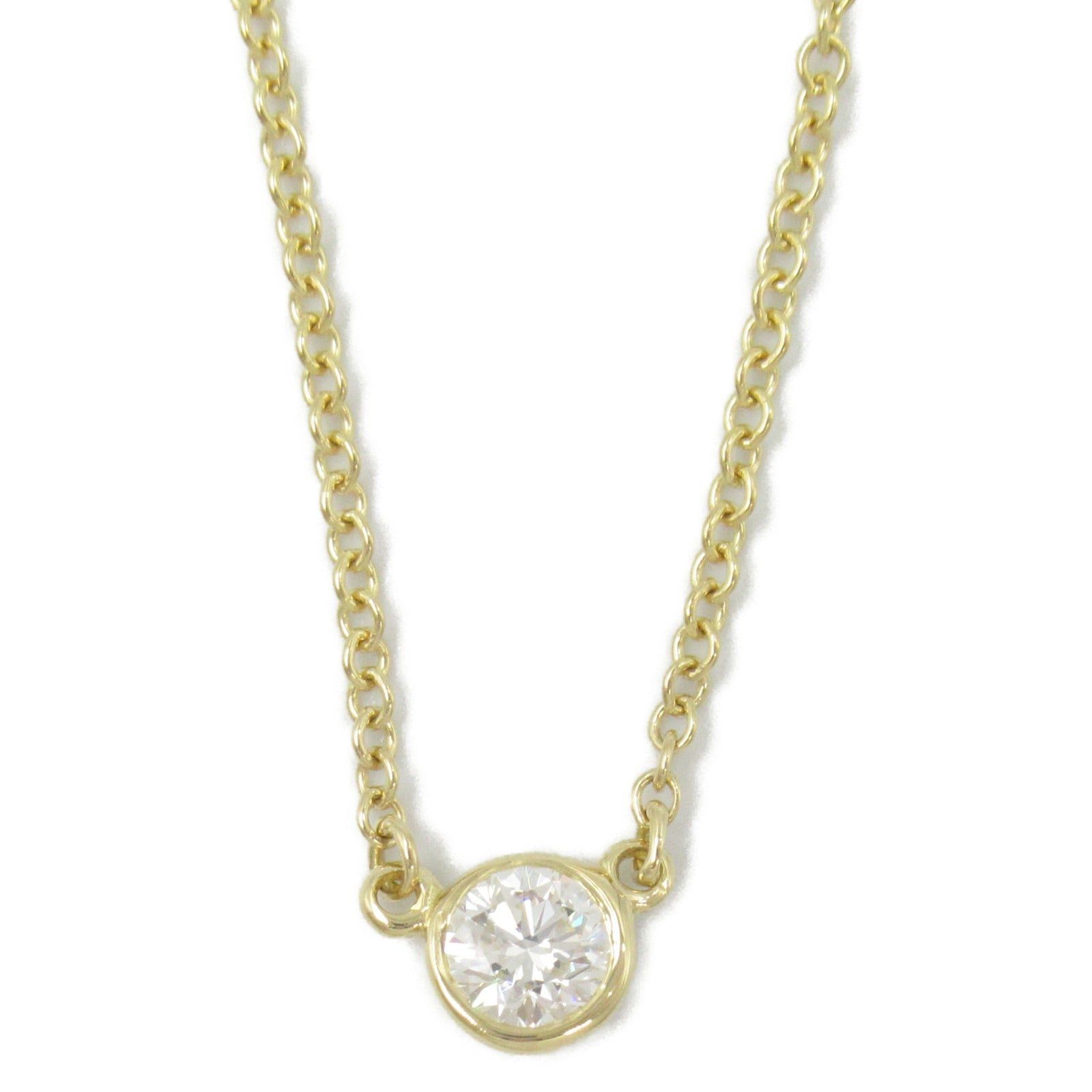 Tiffany & Co. Tiffany Co By-The-Yard Necklace K18 (Yellow Gold) Diamond Clear Size ONE SIZE - 2 Thumbnail