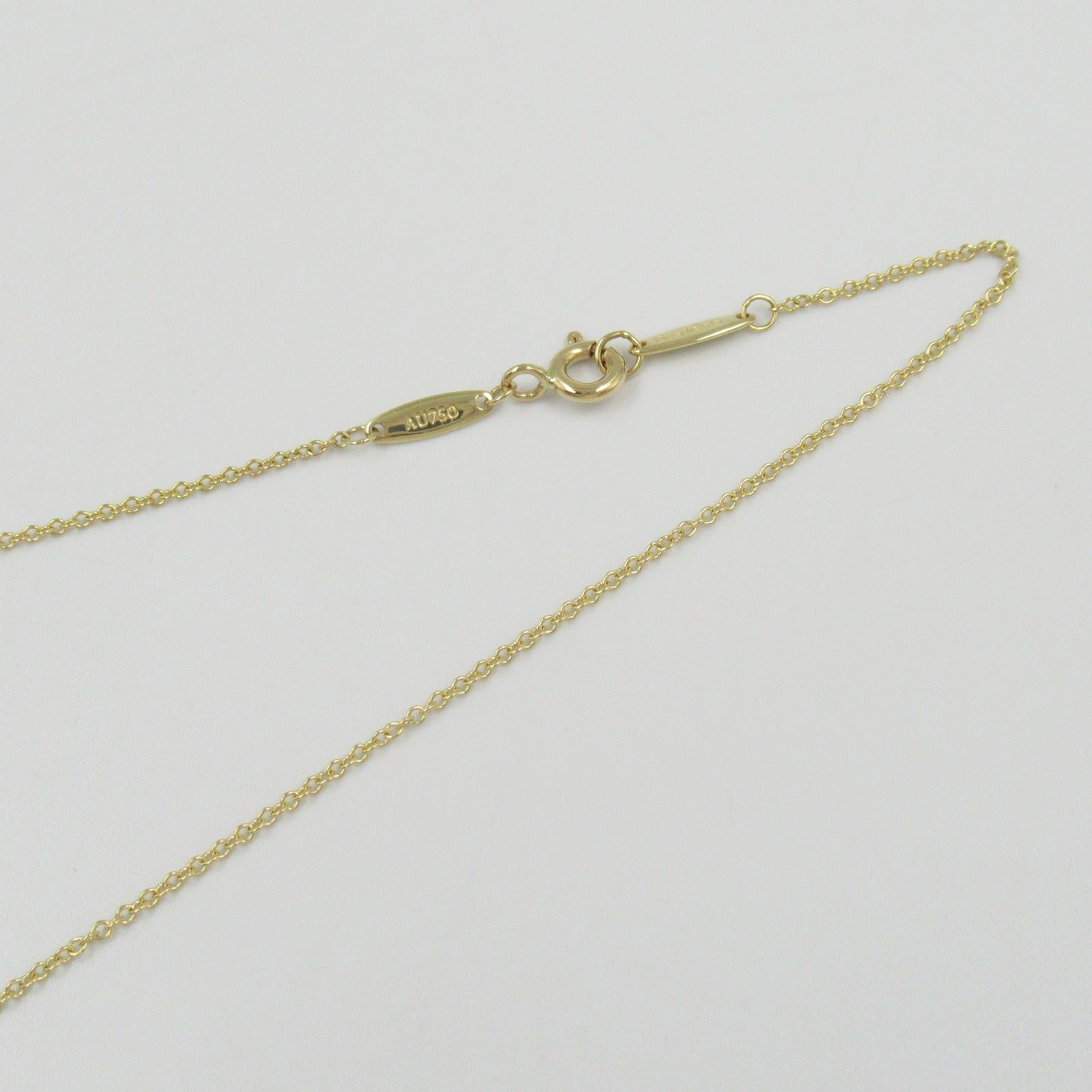 Tiffany & Co. Tiffany Co By-The-Yard Necklace K18 (Yellow Gold) Diamond Clear Size ONE SIZE - 6 Thumbnail