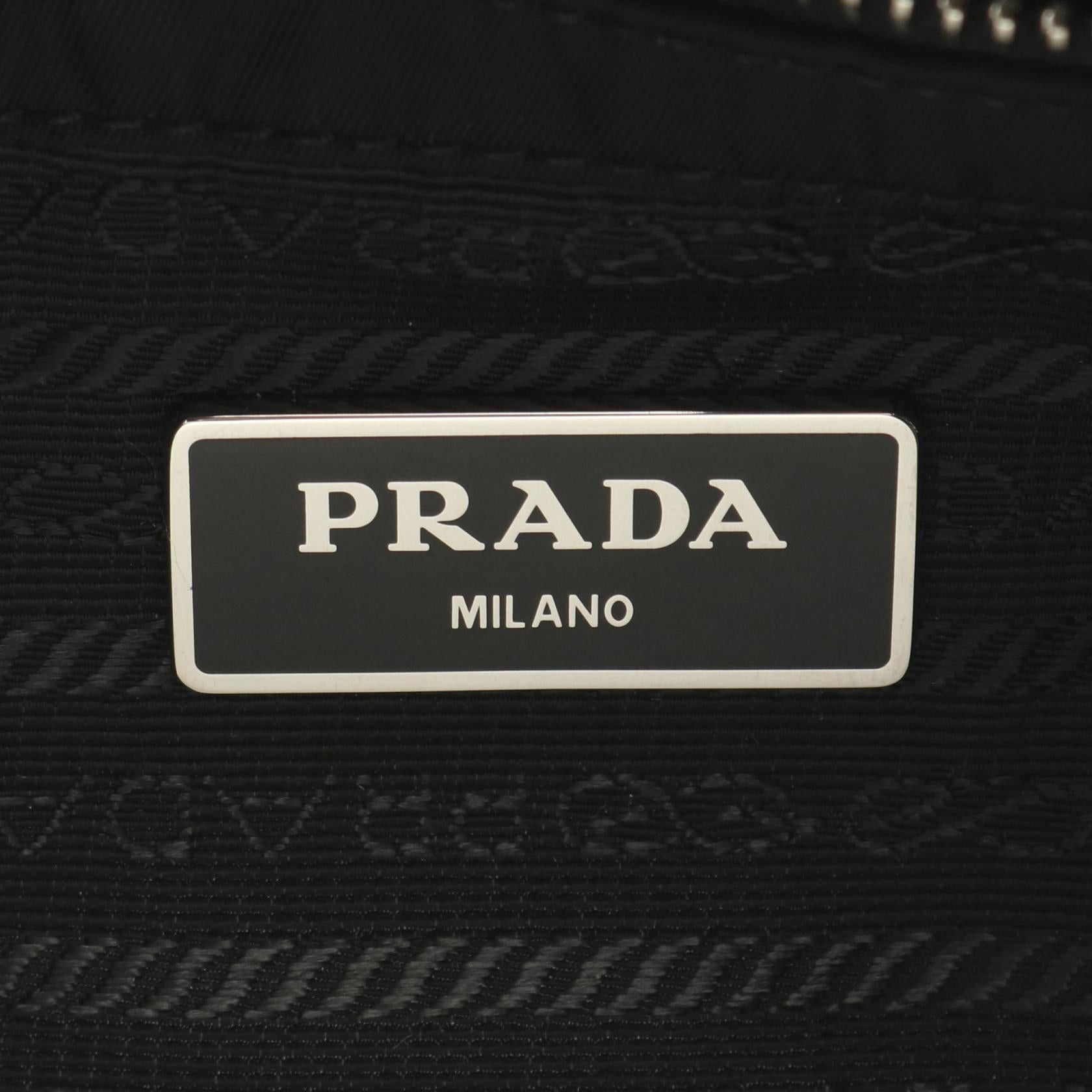 Prada Prada Tessuto Quiltin Re-Nylon Padet Handbag Tote Bag Nylon Black Size ONE SIZE - 4 Thumbnail