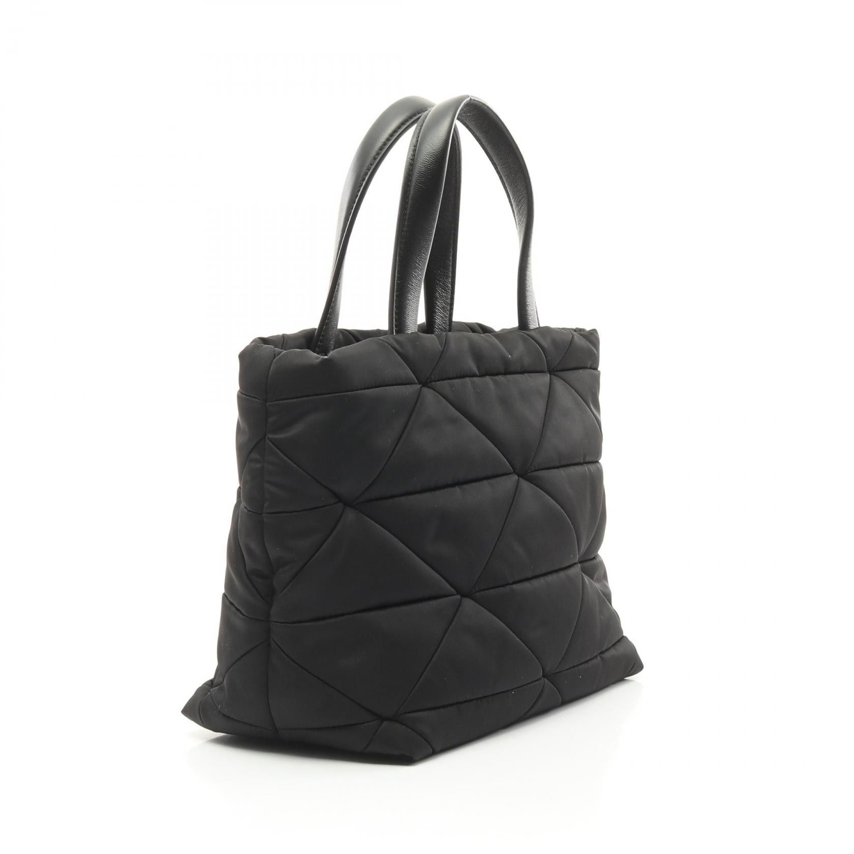 Prada Prada Tessuto Quiltin Re-Nylon Padet Handbag Tote Bag Nylon Black Size ONE SIZE - 2 Thumbnail