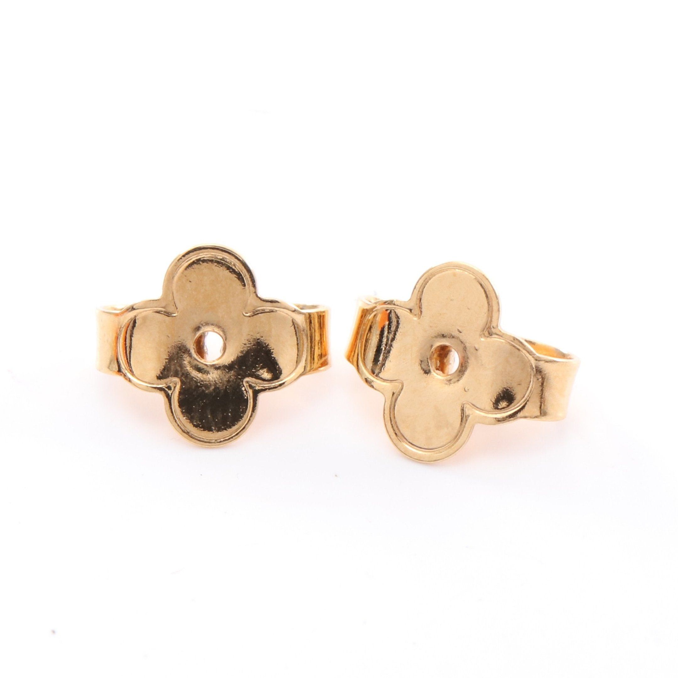 Louis Vuitton Louis Vuitton Bookle Dreille Blooming Earrings Gp Gold Size ONE SIZE - 5 Thumbnail