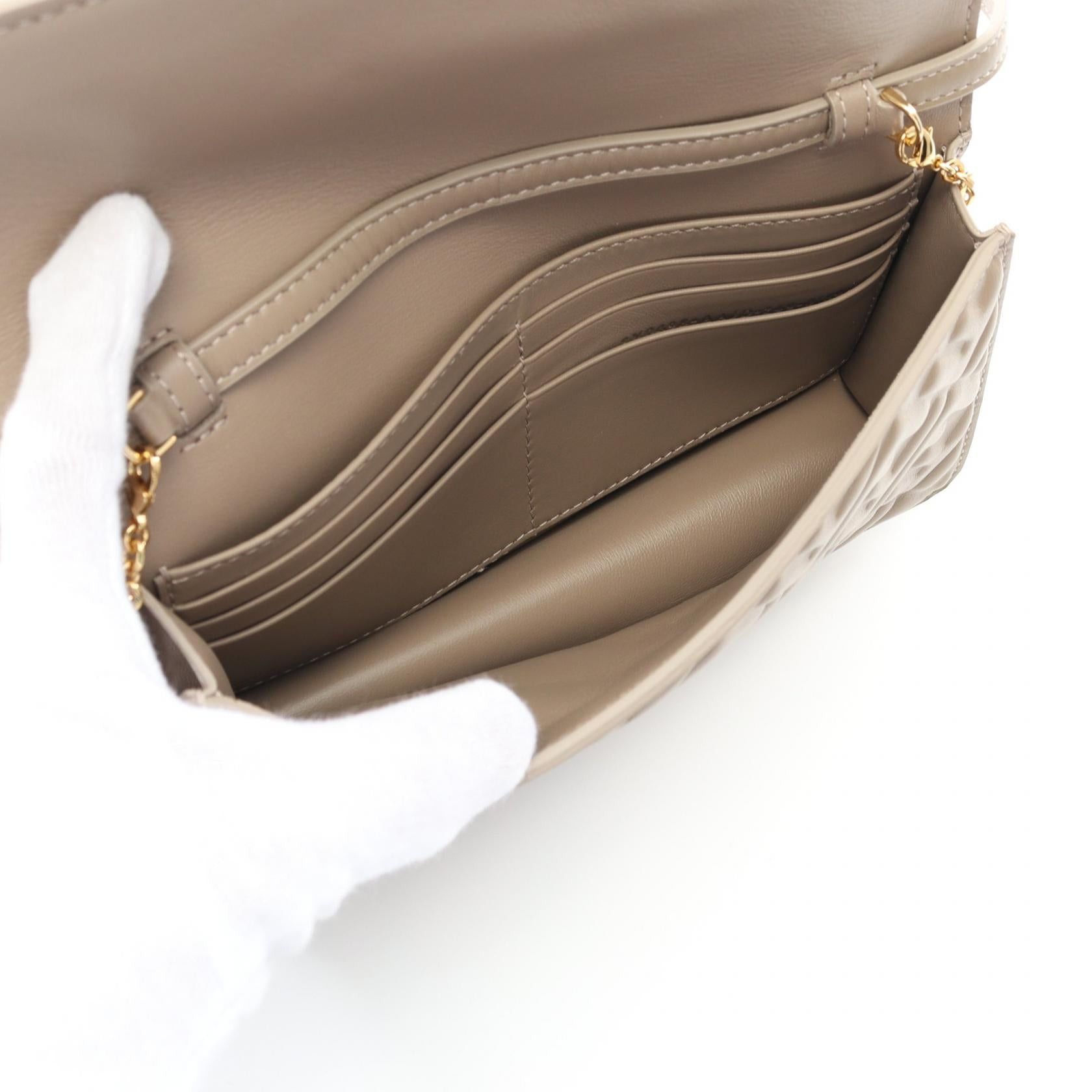 Fendi Fendi Bucket Zucca Shoulder Bag Leather Beige Size ONE SIZE - 3 Thumbnail