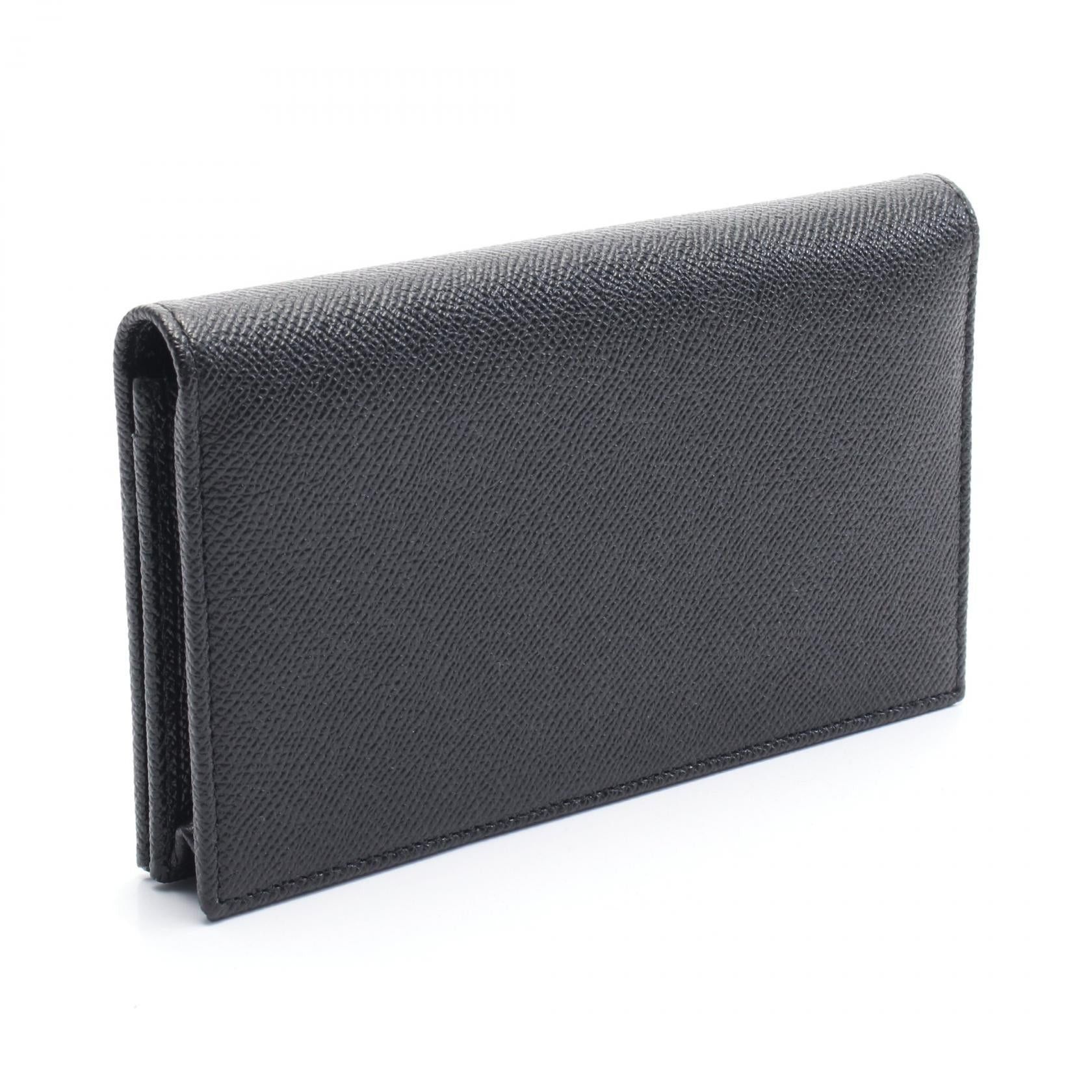 Bvlgari Bvlgari Bulgari Man Bi-Fold Long Wallet Leather Black Size ONE SIZE - 2 Thumbnail