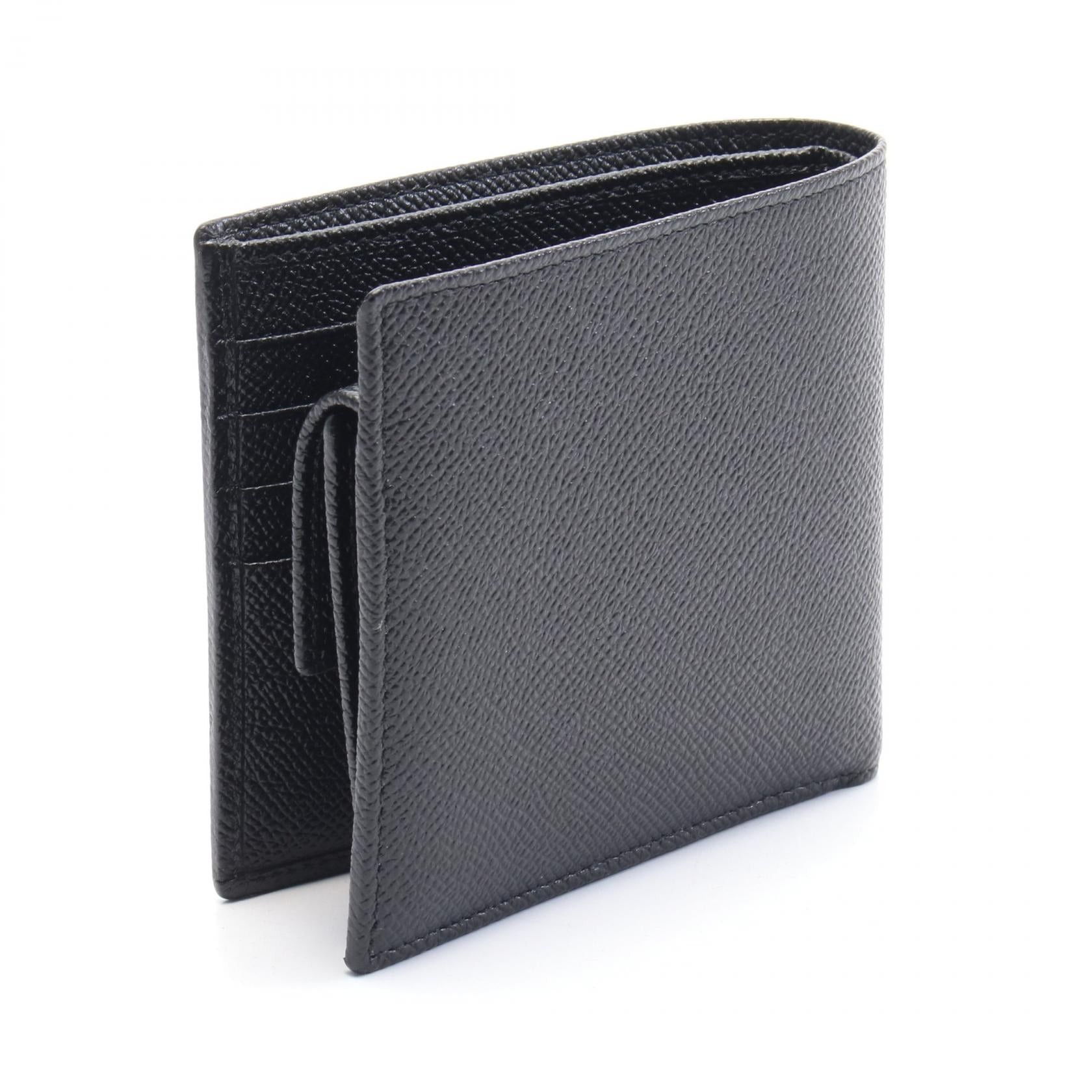Bvlgari Bvlgari Bulgari Man Bi-Fold Wallet Leather Black Size ONE SIZE - 2 Thumbnail