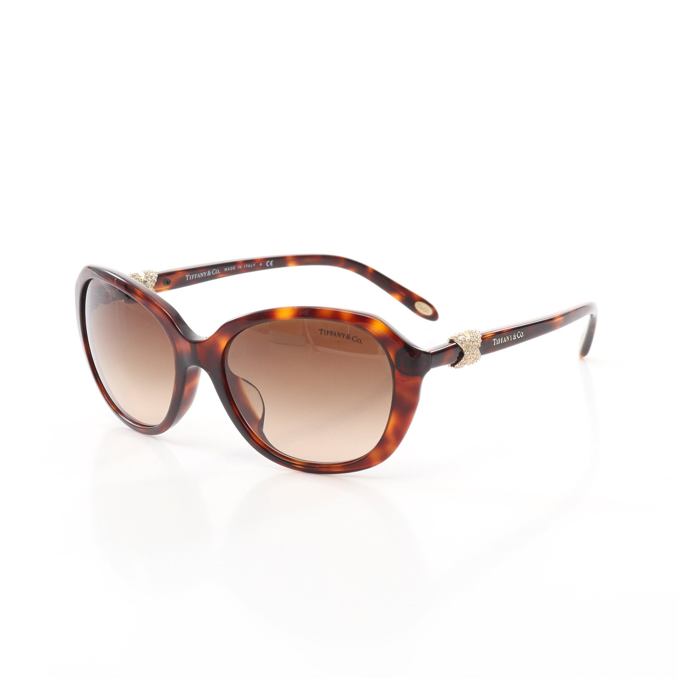 Tiffany & Co. Tiffany Co Sunglasses Brown Size ONE SIZE - 2 Thumbnail