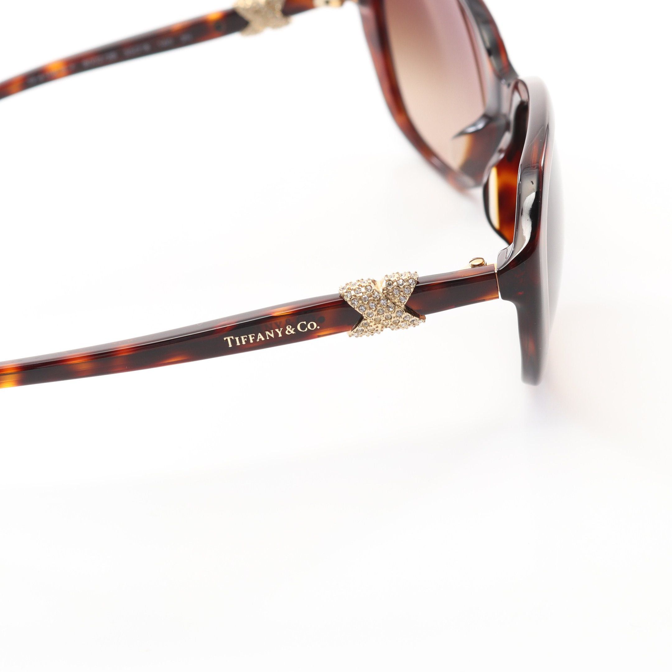 Tiffany & Co. Tiffany Co Sunglasses Brown Size ONE SIZE - 8 Thumbnail