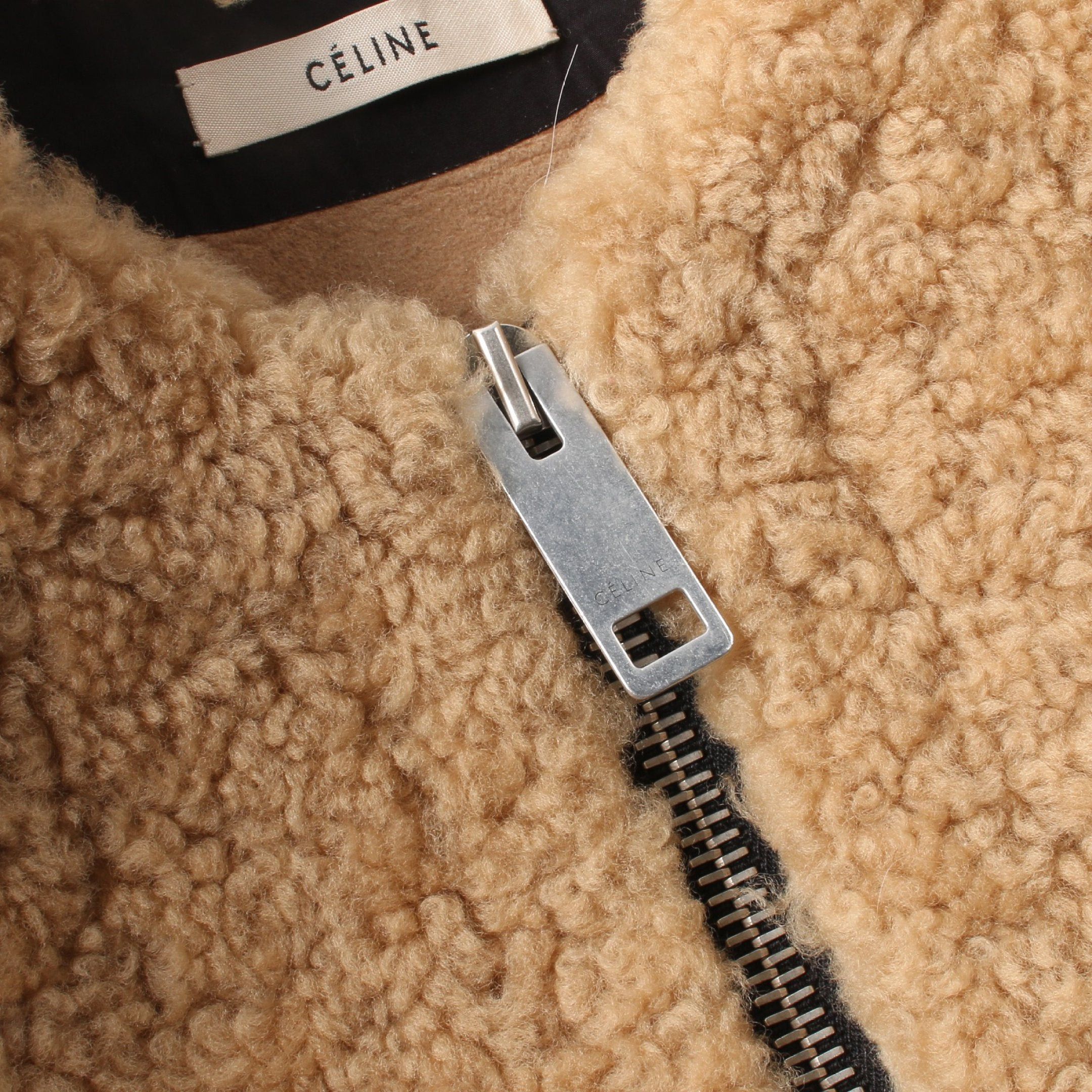Celine Celine Vest Mouton Beige Size ONE SIZE - 5 Thumbnail