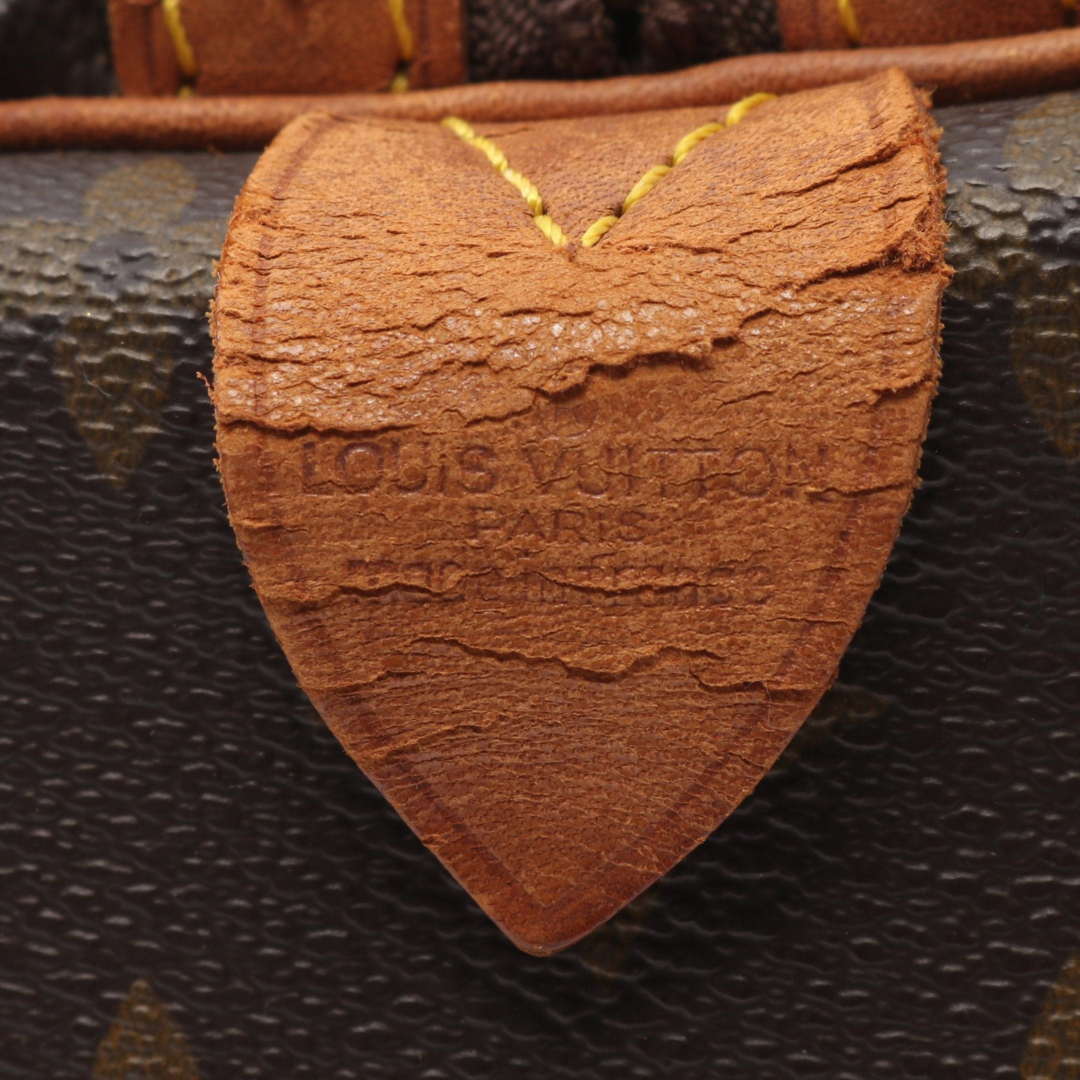 Louis Vuitton Louis Vuitton Saxople 35 Monogram Boston Bag Leather Brown Size ONE SIZE - 4 Thumbnail