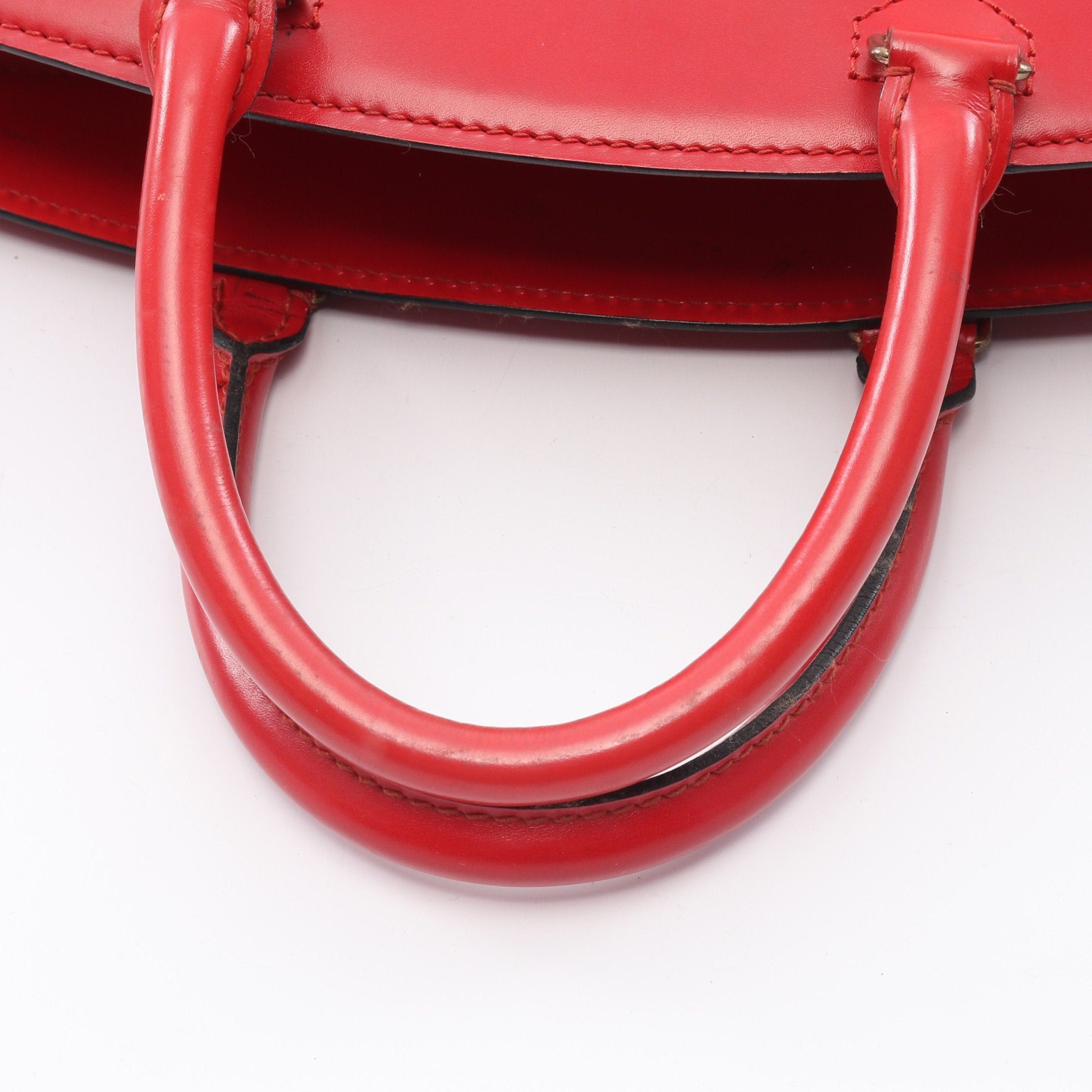 Louis Vuitton Louis Vuitton Riviera Epi Castilian Red Handbag Leather Size ONE SIZE - 12 Thumbnail