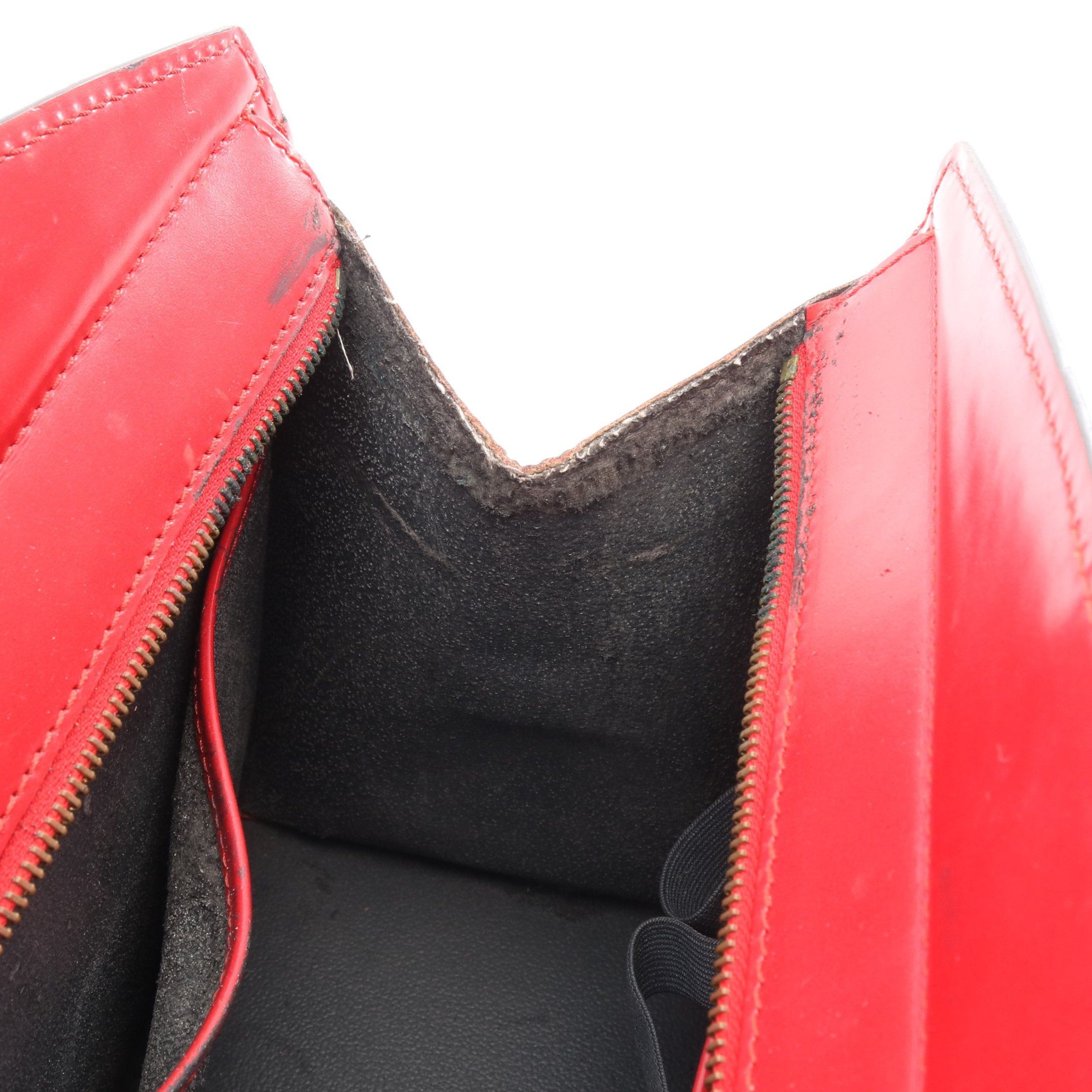 Louis Vuitton Louis Vuitton Riviera Epi Castilian Red Handbag Leather Size ONE SIZE - 8 Thumbnail
