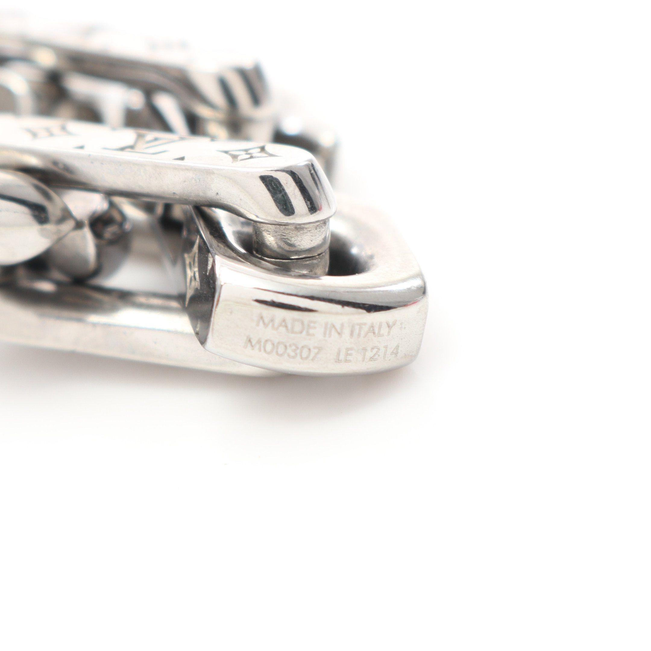 Louis Vuitton Louis Vuitton Collier Chain Monogram Necklace Silver Size ONE SIZE - 5 Thumbnail