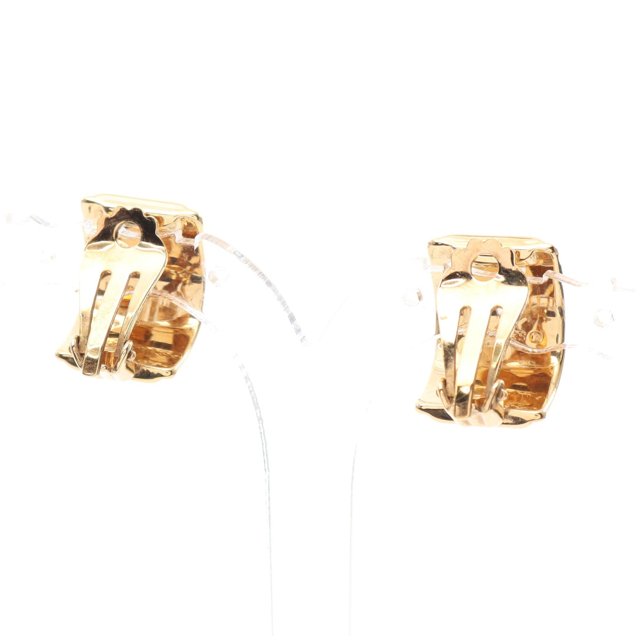 Hermes Hermes Enamel Earrings Gp Cloisonne Platinum Red Multicolor Size ONE SIZE - 2 Thumbnail