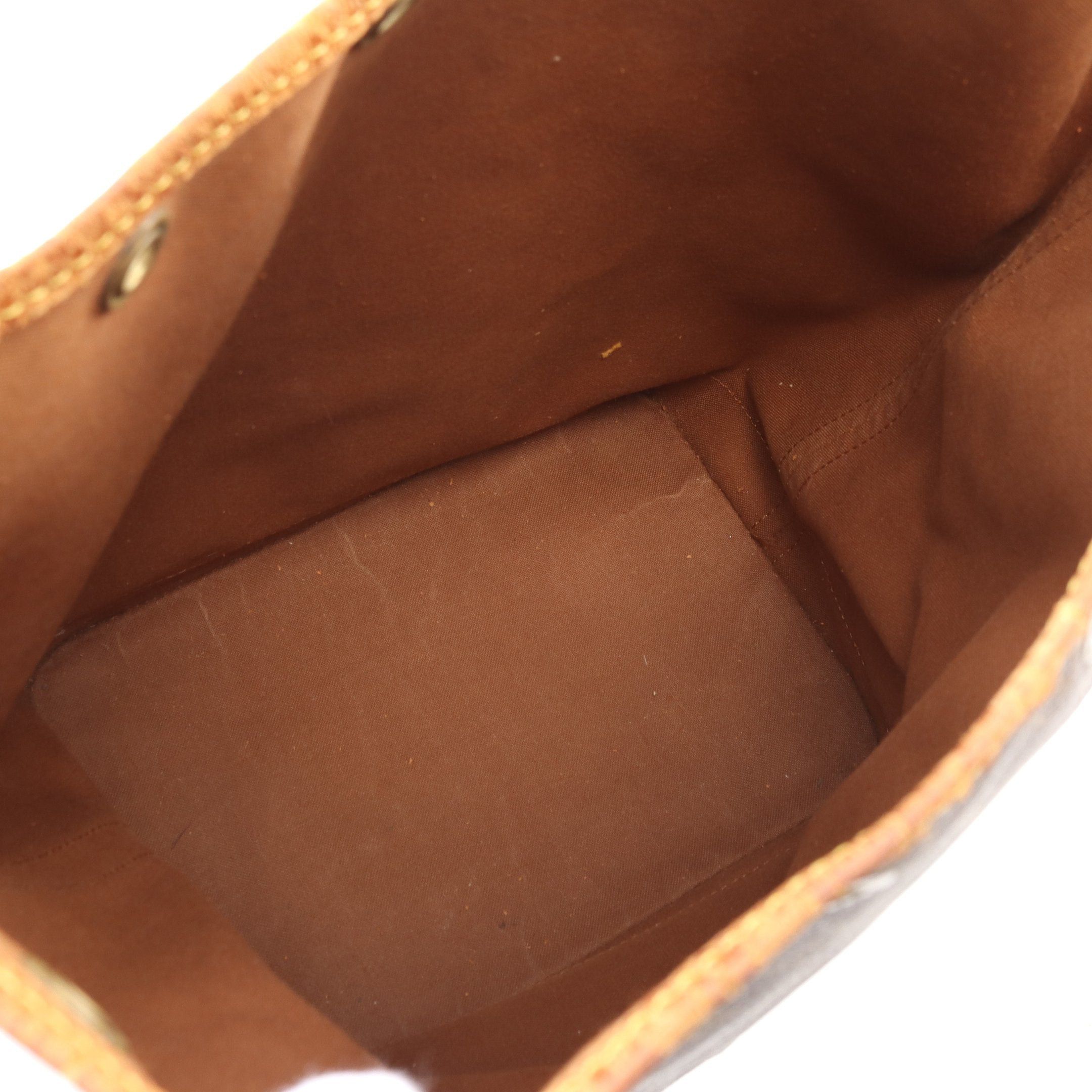 Louis Vuitton Louis Vuitton Noe Monogram Shoulder Bag Leather Brown Size ONE SIZE - 3 Thumbnail