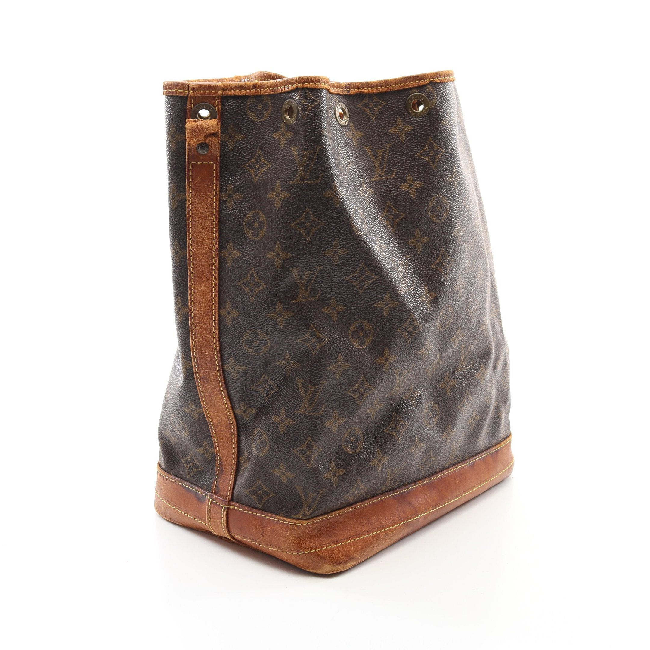 Louis Vuitton Louis Vuitton Noe Monogram Shoulder Bag Leather Brown Size ONE SIZE - 2 Thumbnail