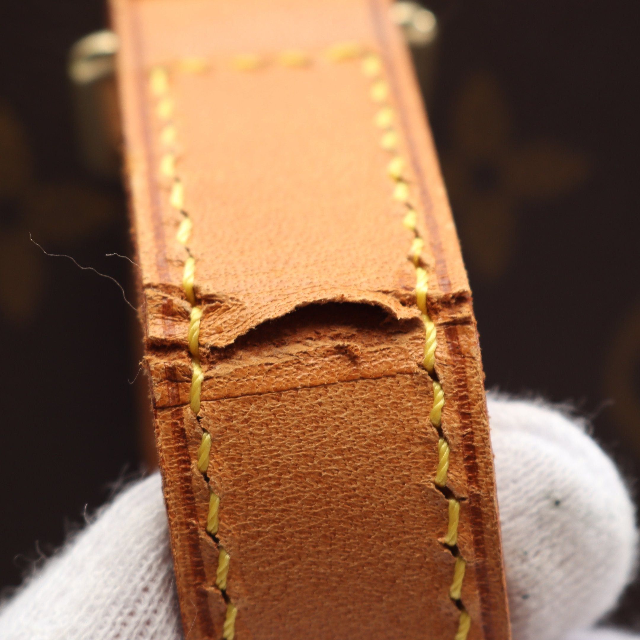 Louis Vuitton Louis Vuitton Babylon Monogram Shoulder Bag Leather Brown Size ONE SIZE - 7 Thumbnail